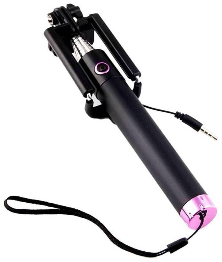 

Foldable Pocket Size Self Portrait Monopod Extendable Portable Selfie Stick For All Smartphones