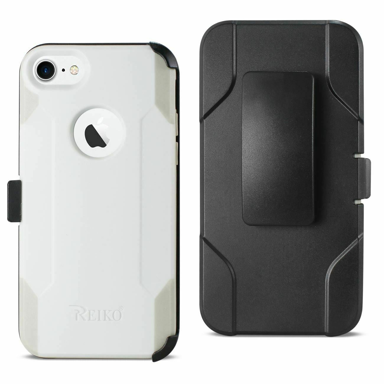 

For iPhone 7 8 6s Plus Rugged Heavy Duty Shockproof Case with Holster Belt Clip