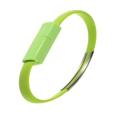 

Futaba Fashion USB Micro Charging Bracelet For Apple (Green)