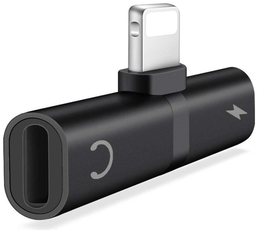 

G GAPFILL BEST QUALITY 2 in 1 Audio Adapter Lightning Jack capsule Headphone Splitter For iPhone 7 8 X Plus Assorted