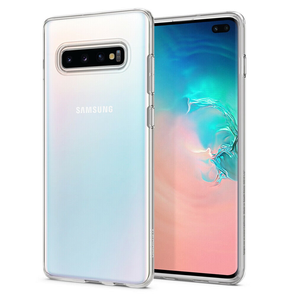 

Galaxy S10 S10 Plus S10e Spigen Liquid Crystal Clear Hybrid Case Cover