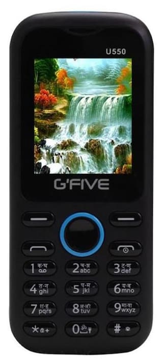 buy gfive u550 black blue 6 09 cm 2 4 inch dual sim multimedia