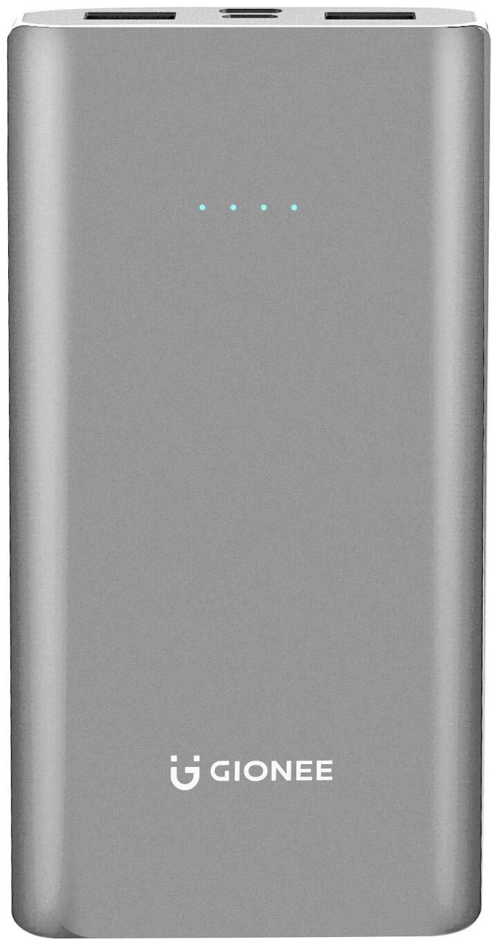 

Gionee power bank Slim Metallic Grey Color
