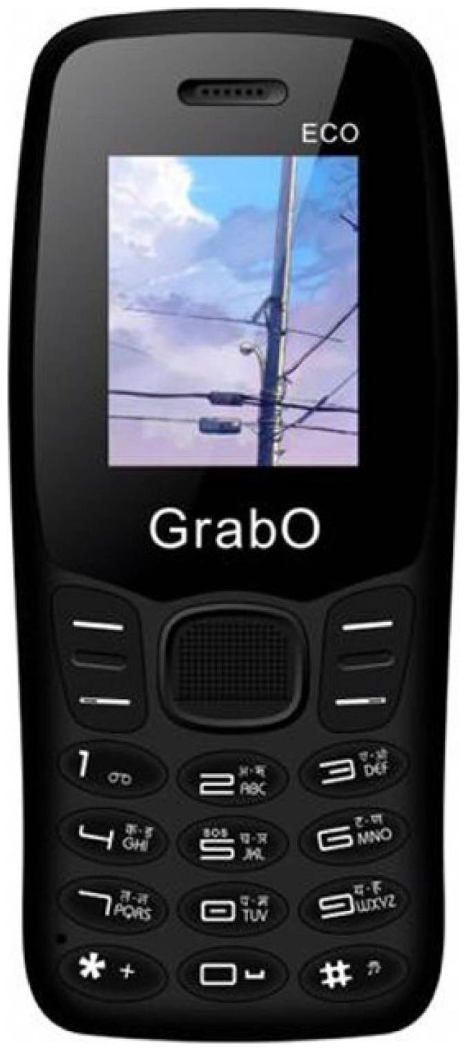

Grabo ECO 1 8 inch Display with vibration features phone (BLACK)