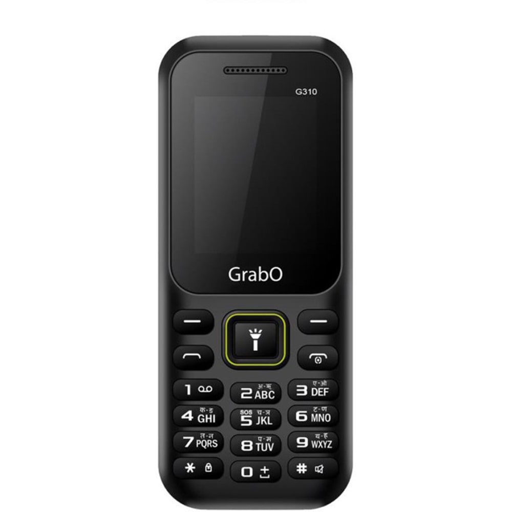 

Grabo G310 1 8 inch Display with vibration features phone (BLACK)