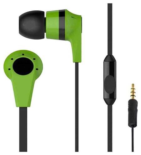 

Hall Mark Wired headphpne with Mic In-Ear Wired Headphone ( Green )