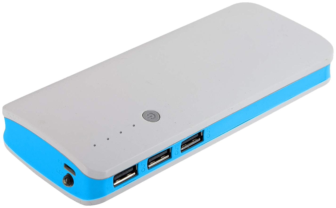 

HAMINE 20K P3 20000 mAh Portable Power Bank - Blue White