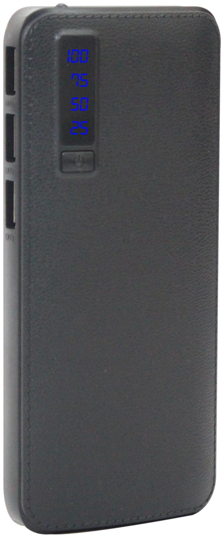 

HAMINE AJ Leather 30000 mAh Portable Power Bank - Black