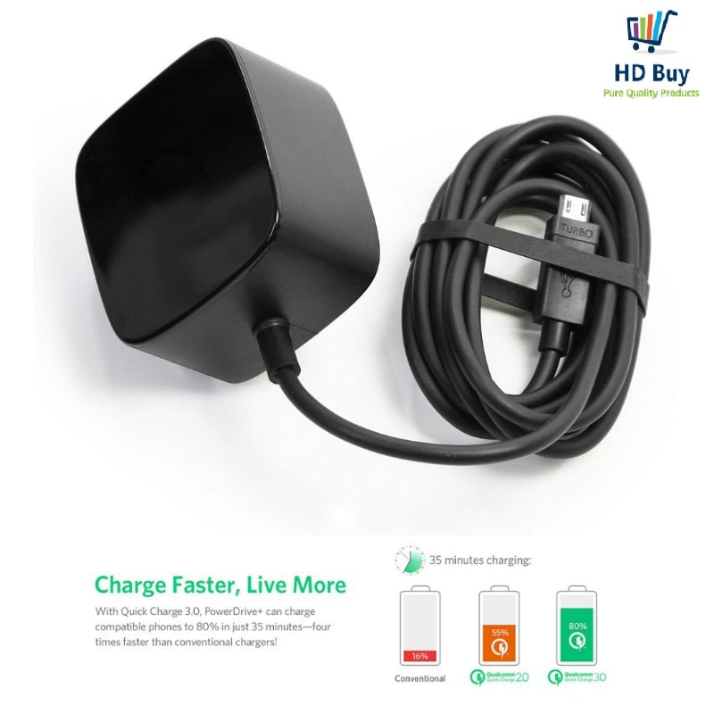 

HD Buy Turbo Fast 2 1amp Charger for Motorola Moto G2 G3 G4 G5 G4 Plus All Andriod Mobile