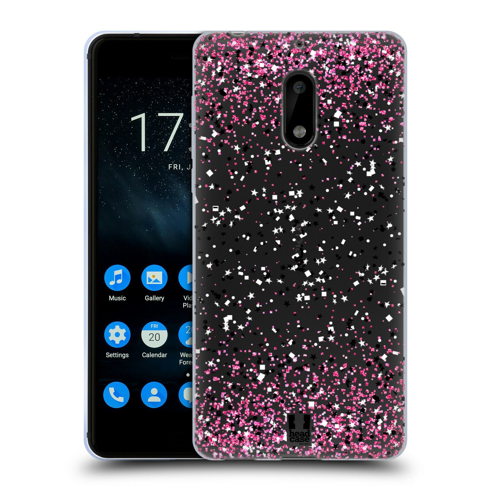 

HEAD CASE DESIGNS CONFETTI GEL CASE FOR NOKIA PHONES 1