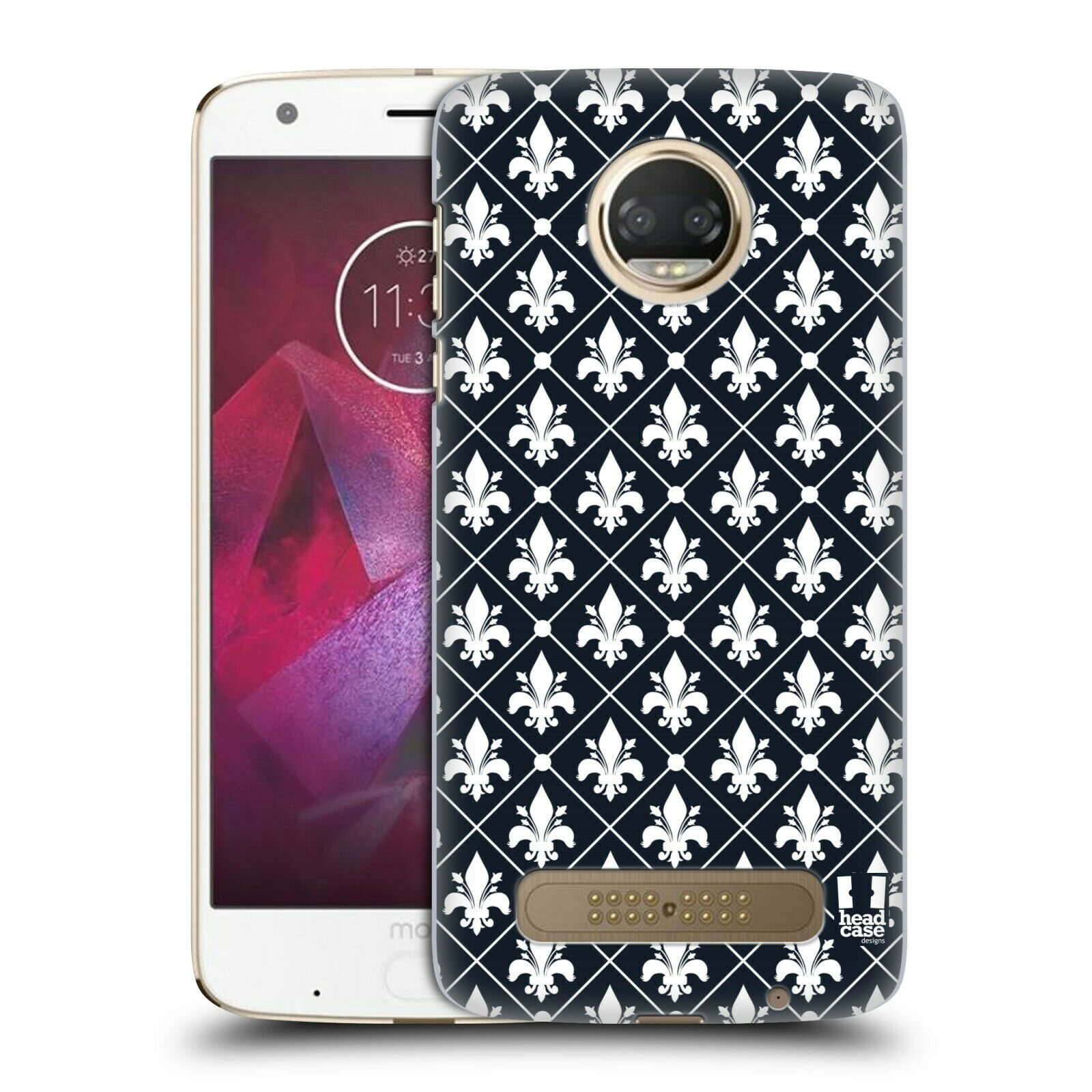 

HEAD CASE DESIGNS FLEUR DE LIS COLLECTION HARD BACK CASE FOR MOTOROLA PHONES 1