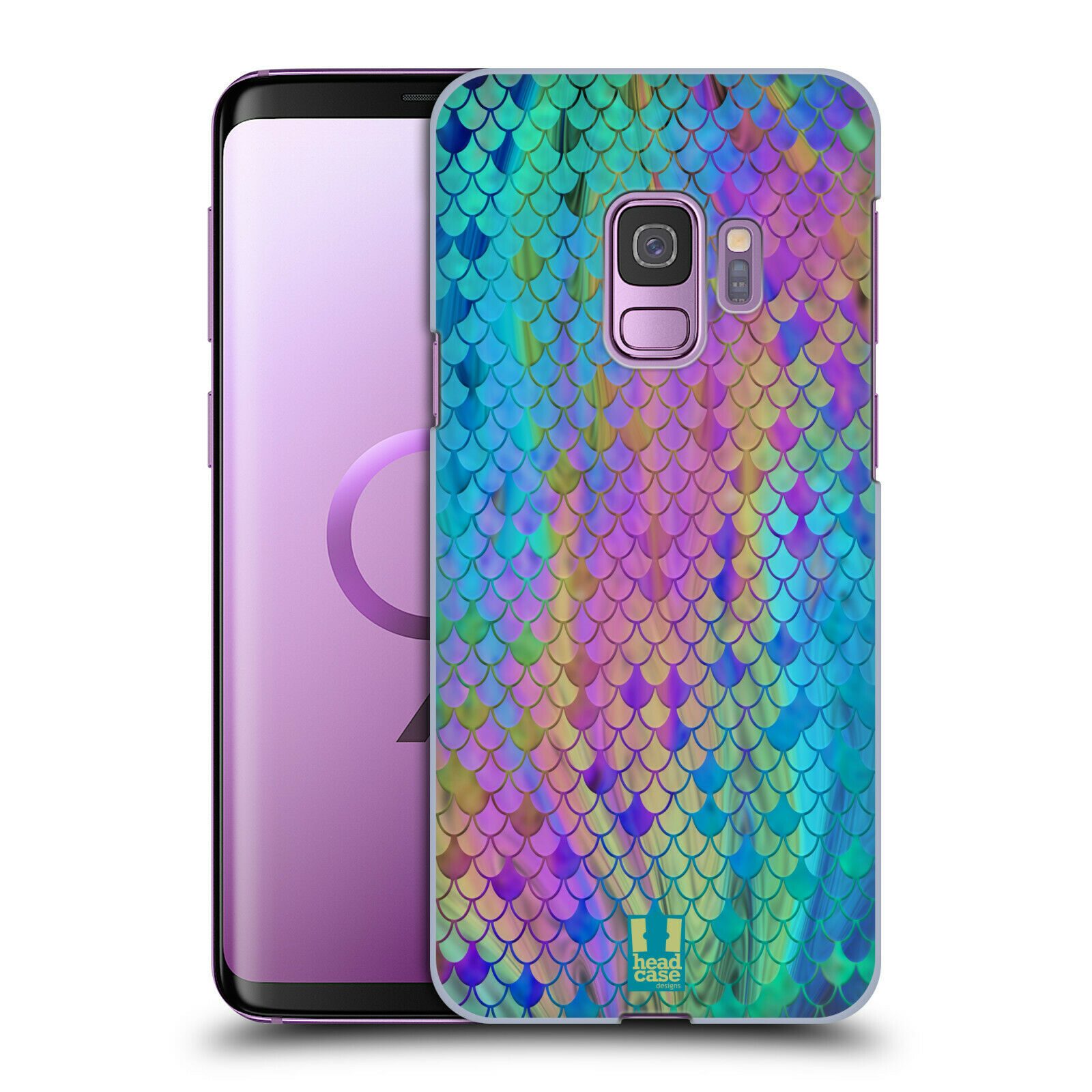 

HEAD CASE DESIGNS MERMAID SCALES 2 HARD BACK CASE FOR SAMSUNG PHONES 1