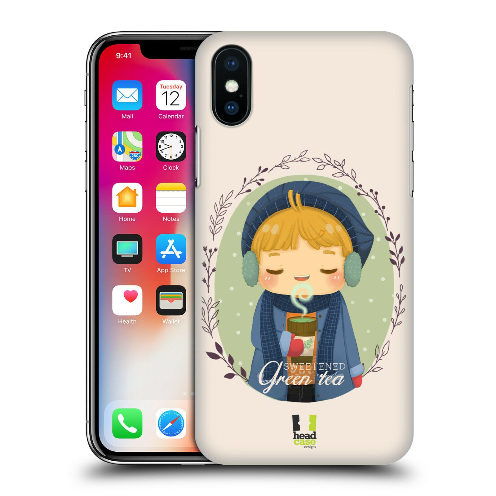 

HEAD CASE DESIGNS WARMTH OF WINTER HARD BACK CASE FOR APPLE iPHONE PHONES