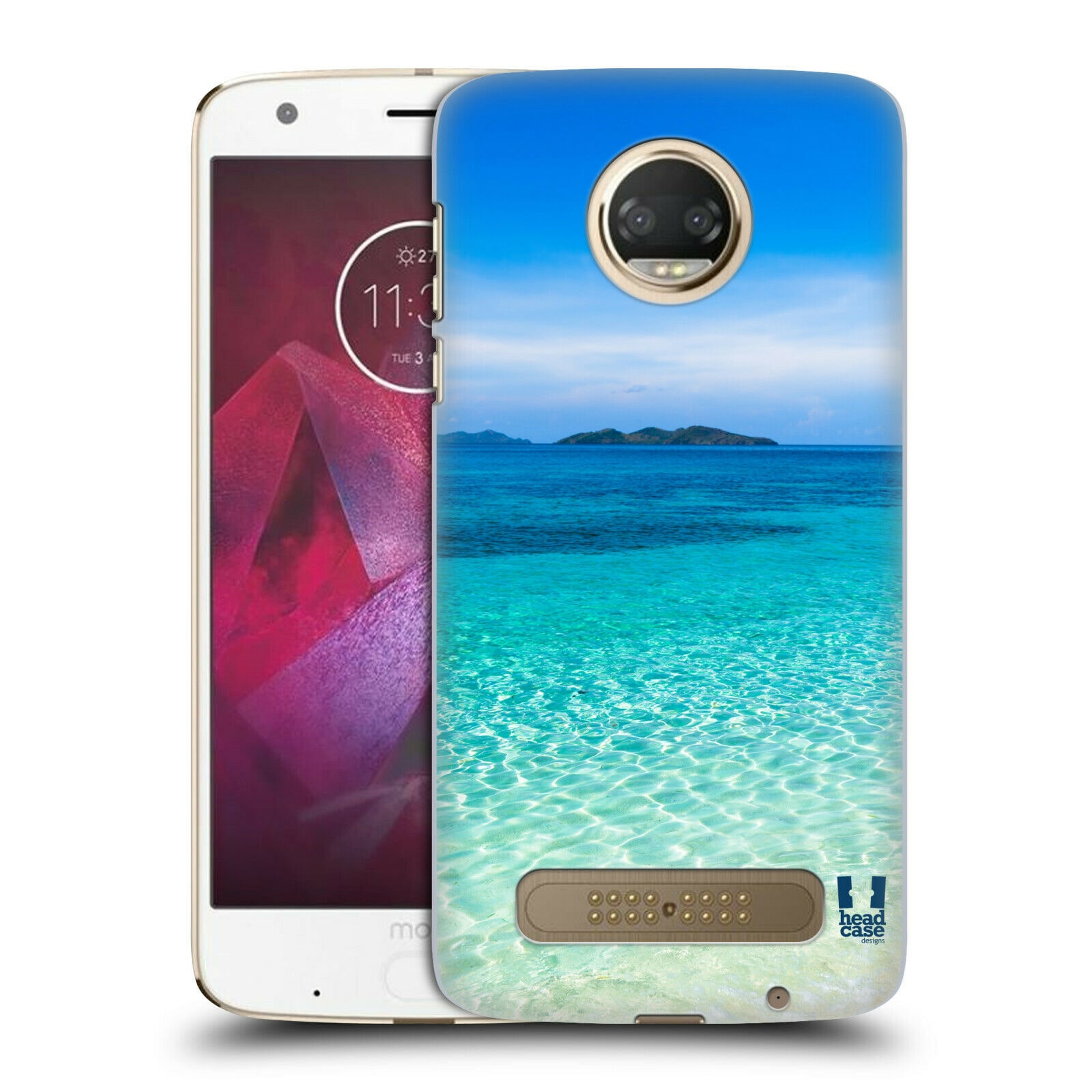 

HEAD CASE DESIGNS BEAUTIFUL BEACHES HARD BACK CASE FOR MOTOROLA PHONES 1