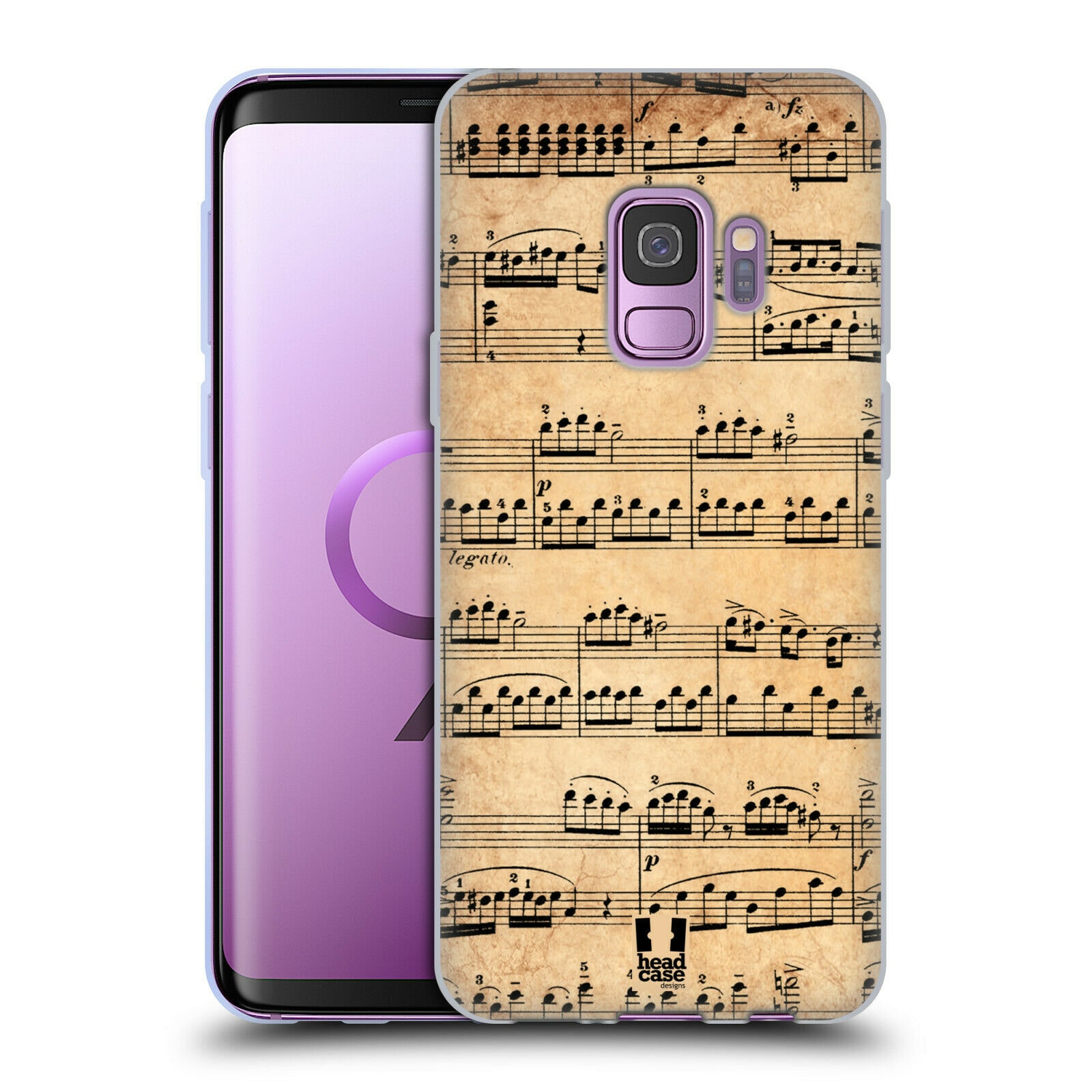 

HEAD CASE DESIGNS MUSIC SHEETS GEL CASE FOR SAMSUNG PHONES 1