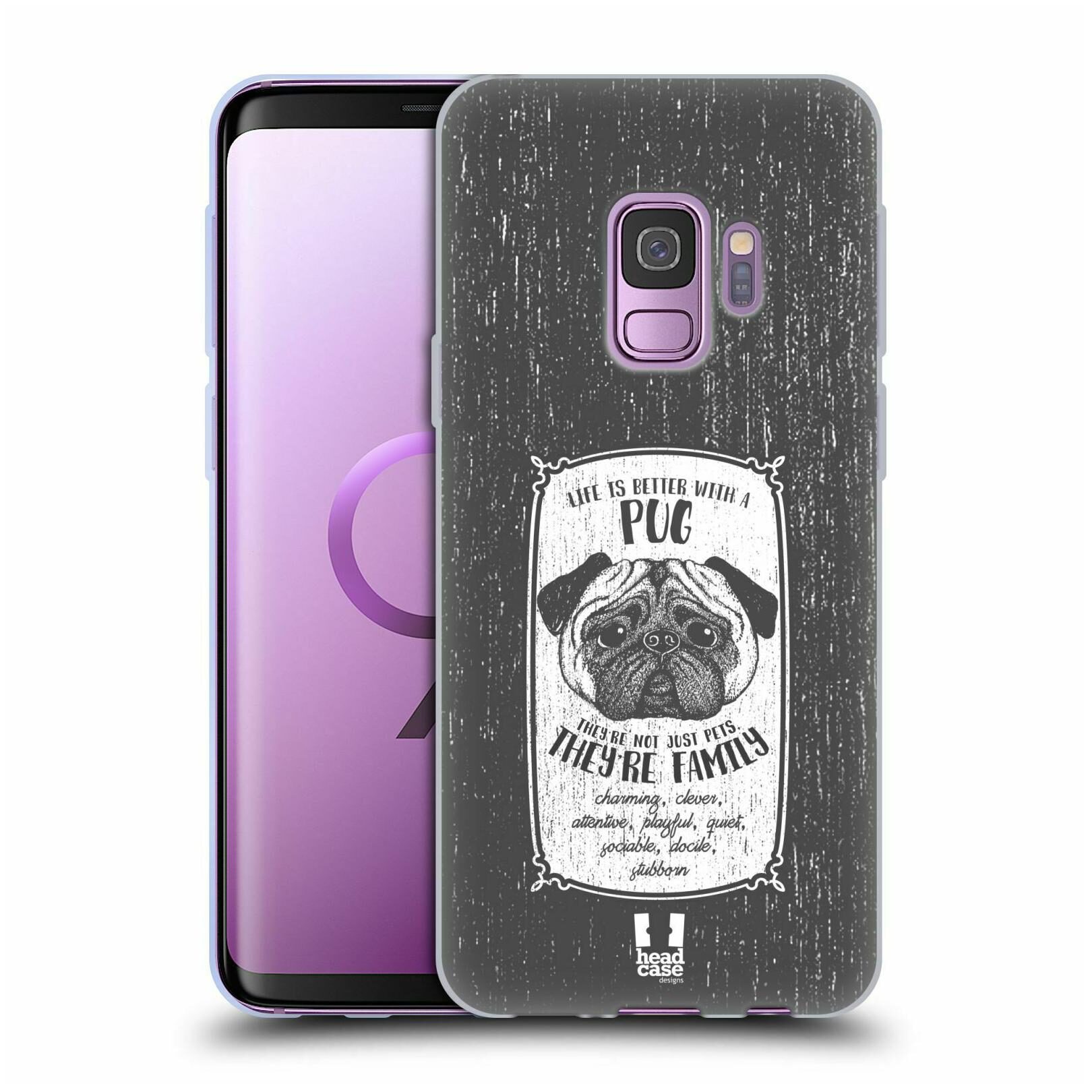 

HEAD CASE DESIGNS HAND-DRAWN DOG BREEDS GEL CASE FOR SAMSUNG PHONES 1