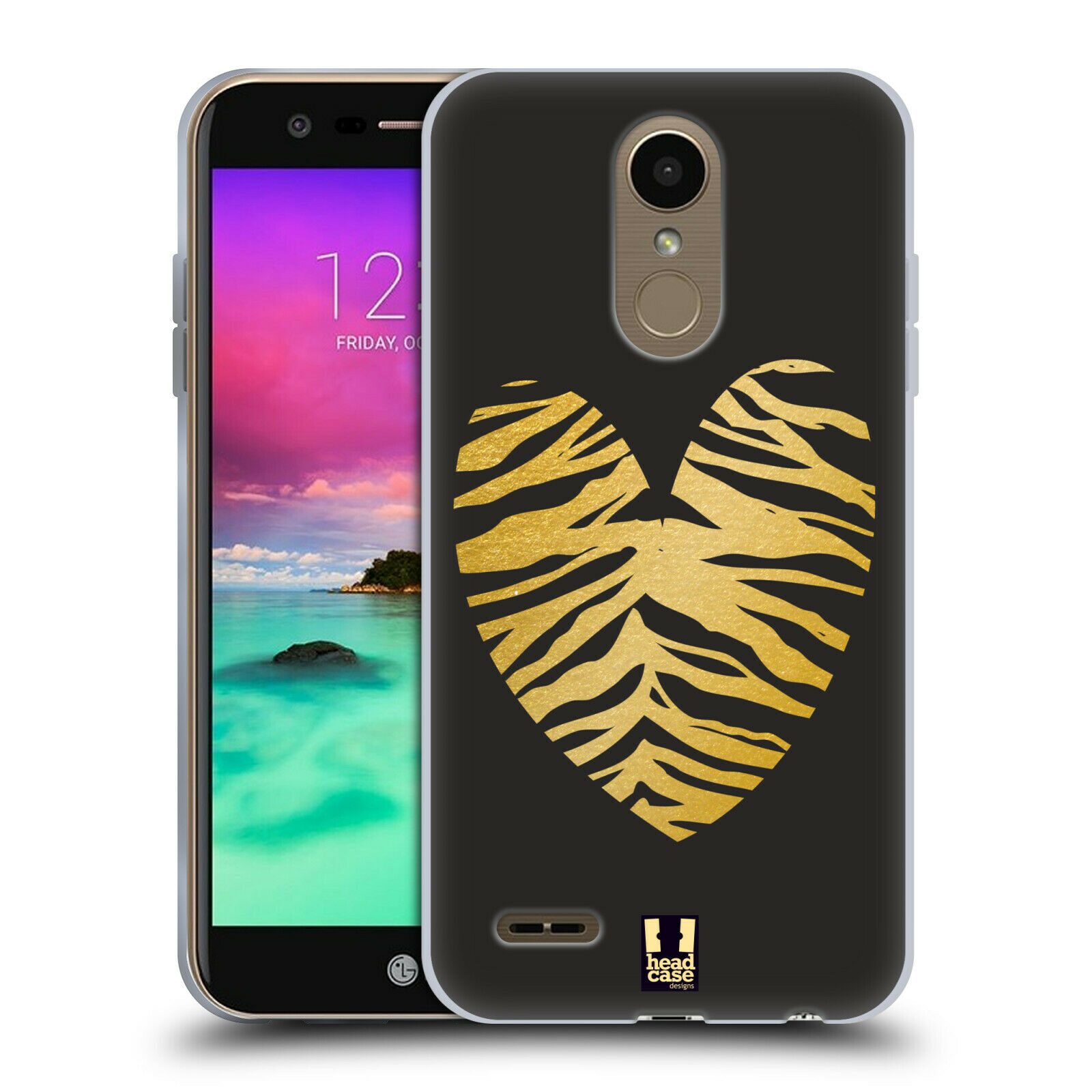 

HEAD CASE DESIGNS GRAND AS GOLD SOFT GEL CASE FOR LG PHONES 1
