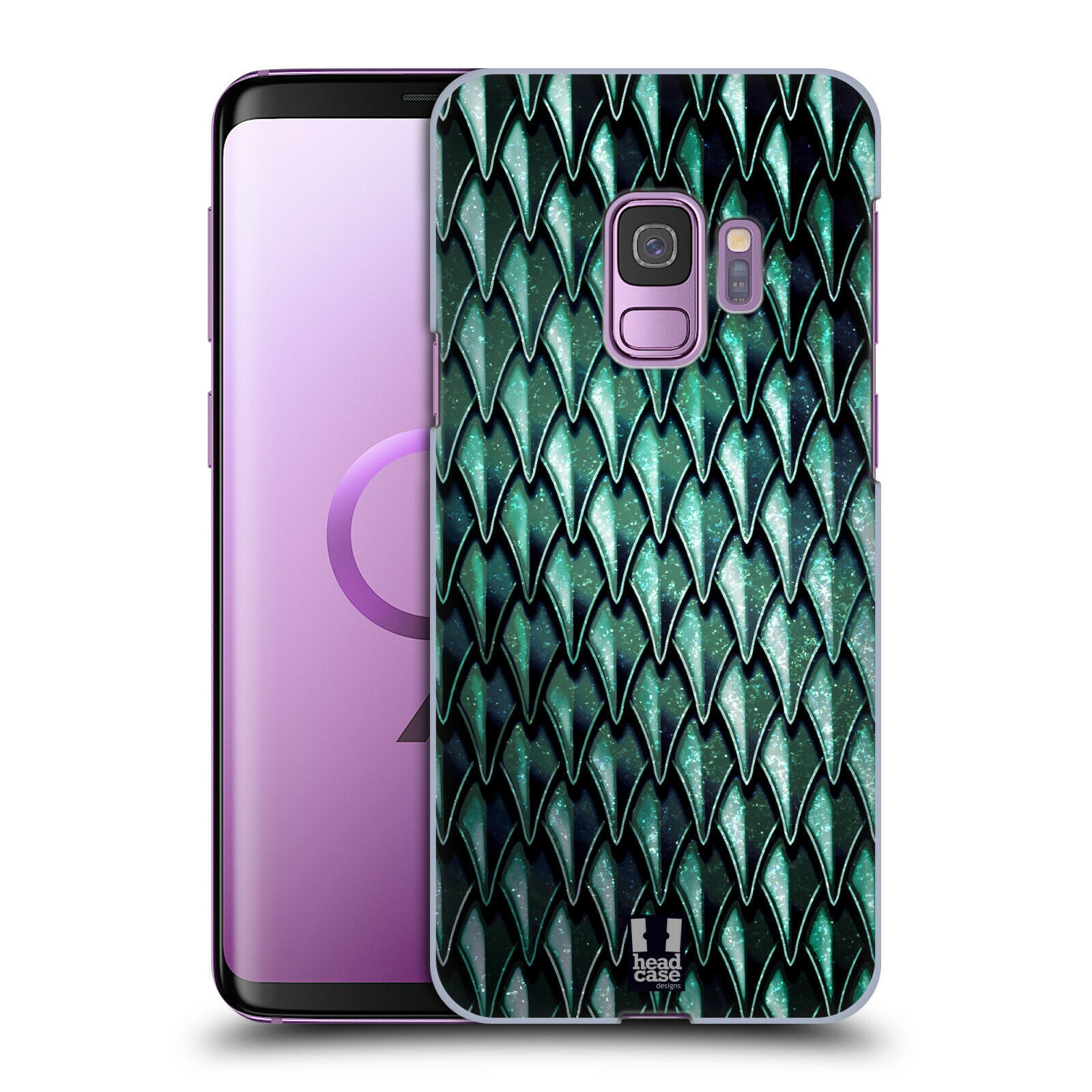 

HEAD CASE DESIGNS METALLIC DRAGON SCALES BACK CASE FOR SAMSUNG PHONES 1