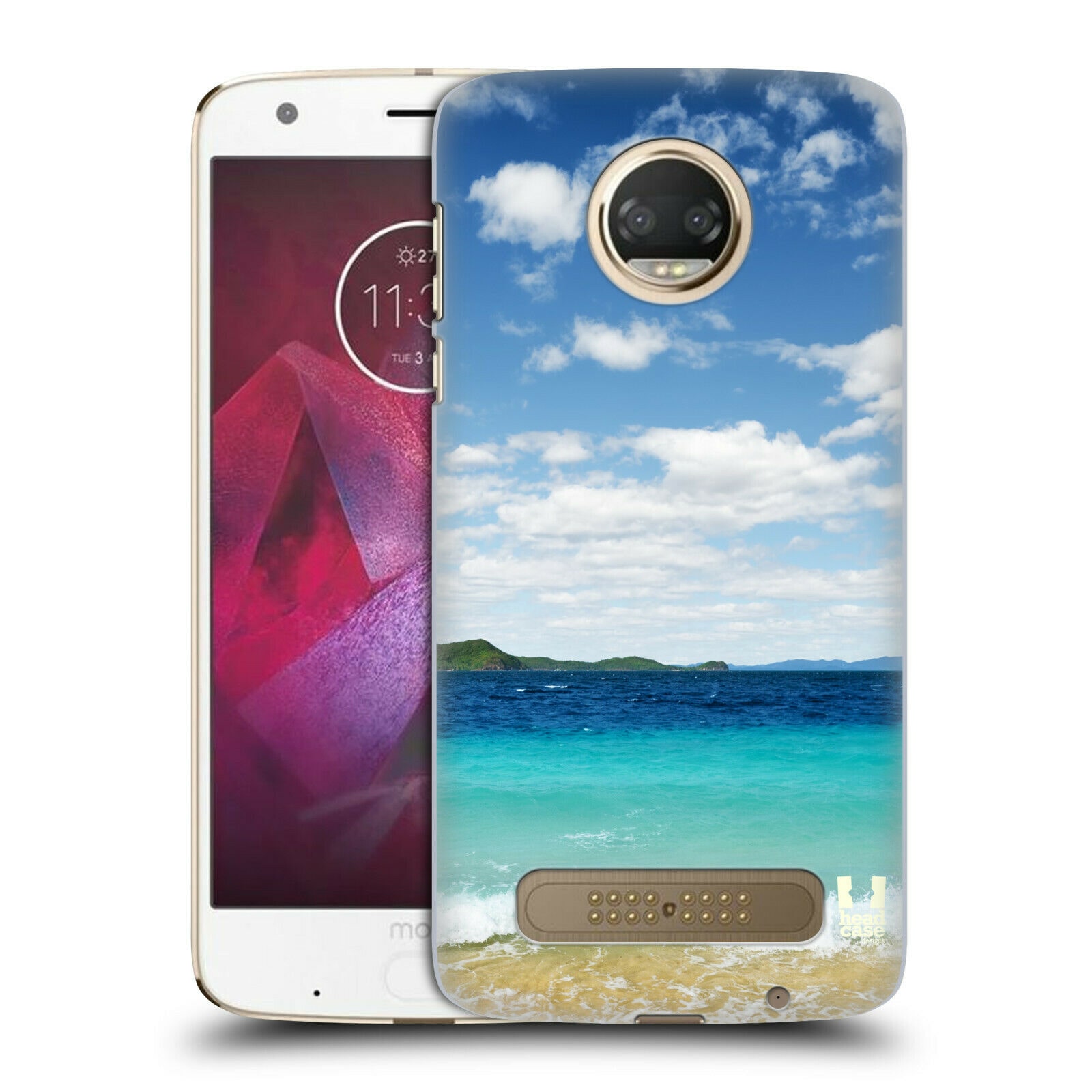 

HEAD CASE DESIGNS BEAUTIFUL BEACHES HARD BACK CASE FOR MOTOROLA PHONES 1