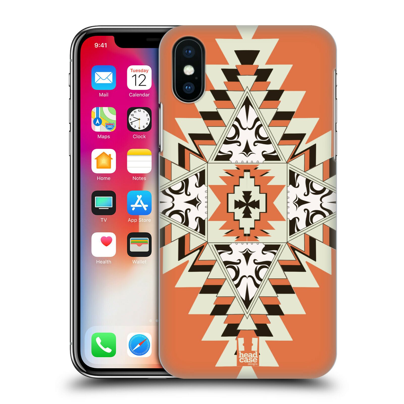 

HEAD CASE DESIGNS NAVAJO SKULLS HARD BACK CASE FOR APPLE iPHONE PHONES