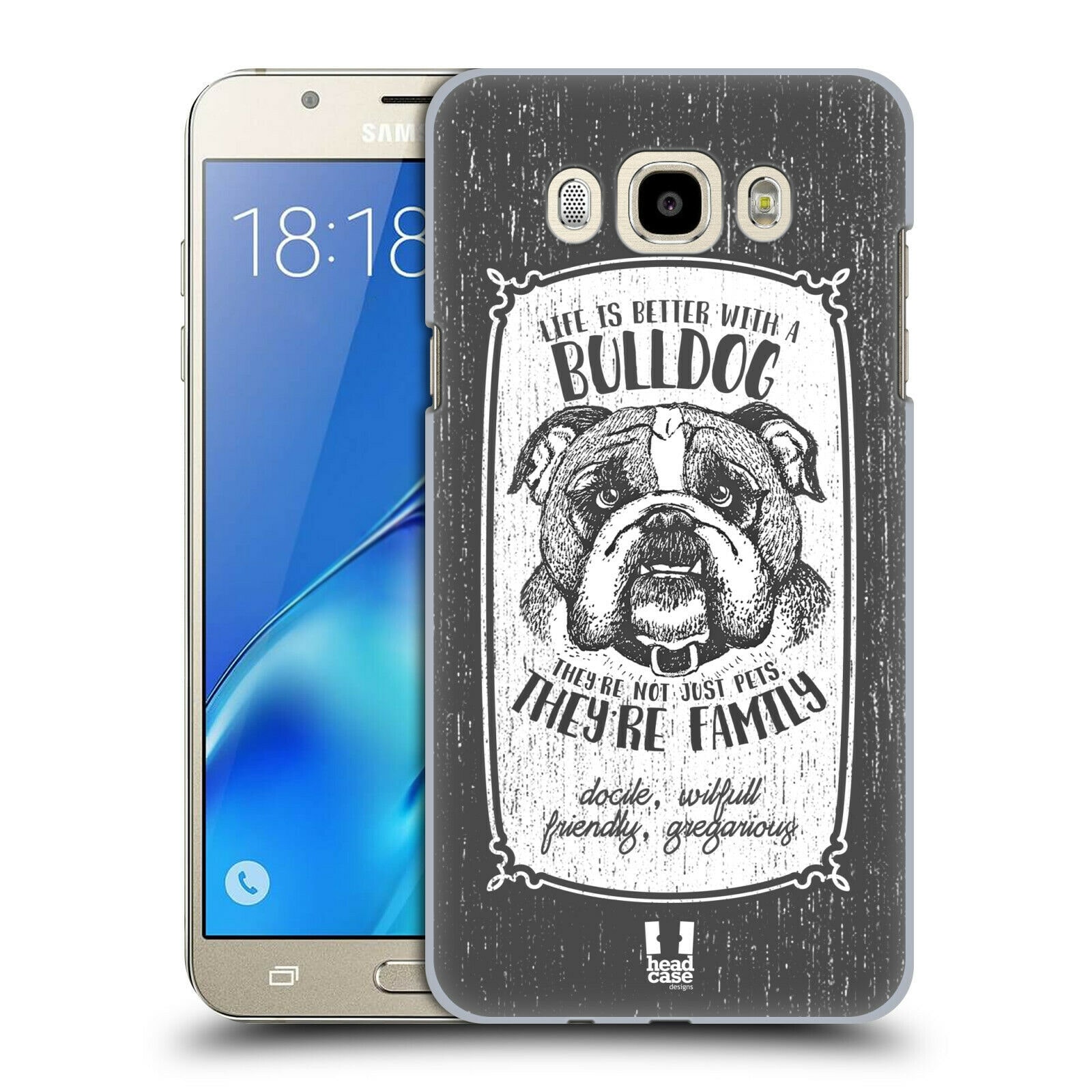 

HEAD CASE DESIGNS HAND-DRAWN DOG BREEDS BACK CASE FOR SAMSUNG PHONES 3