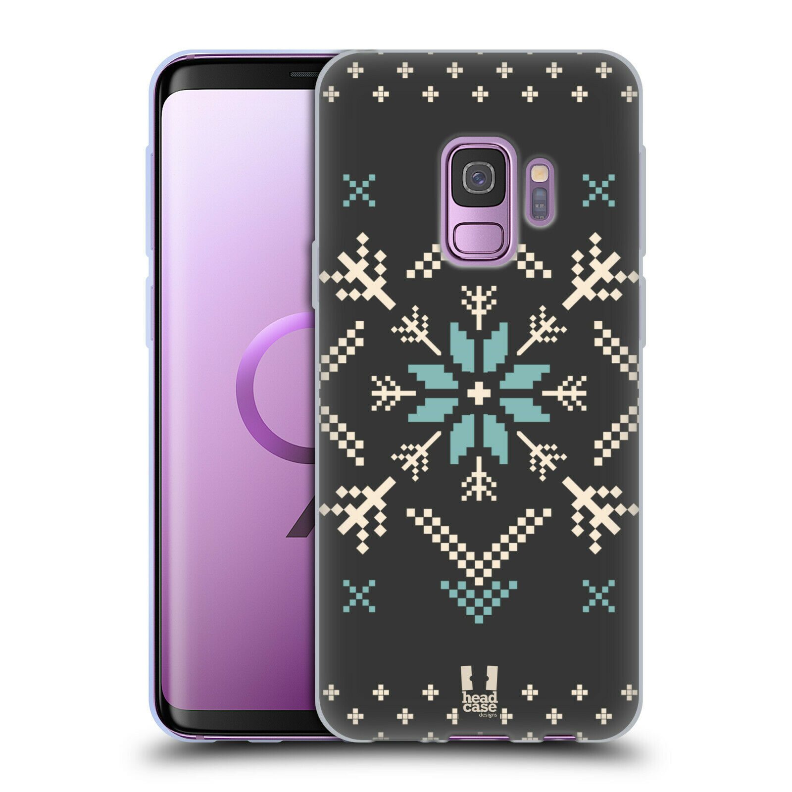

HEAD CASE DESIGNS FAIR ISLE WINTER PRINTS GEL CASE FOR SAMSUNG PHONES 1