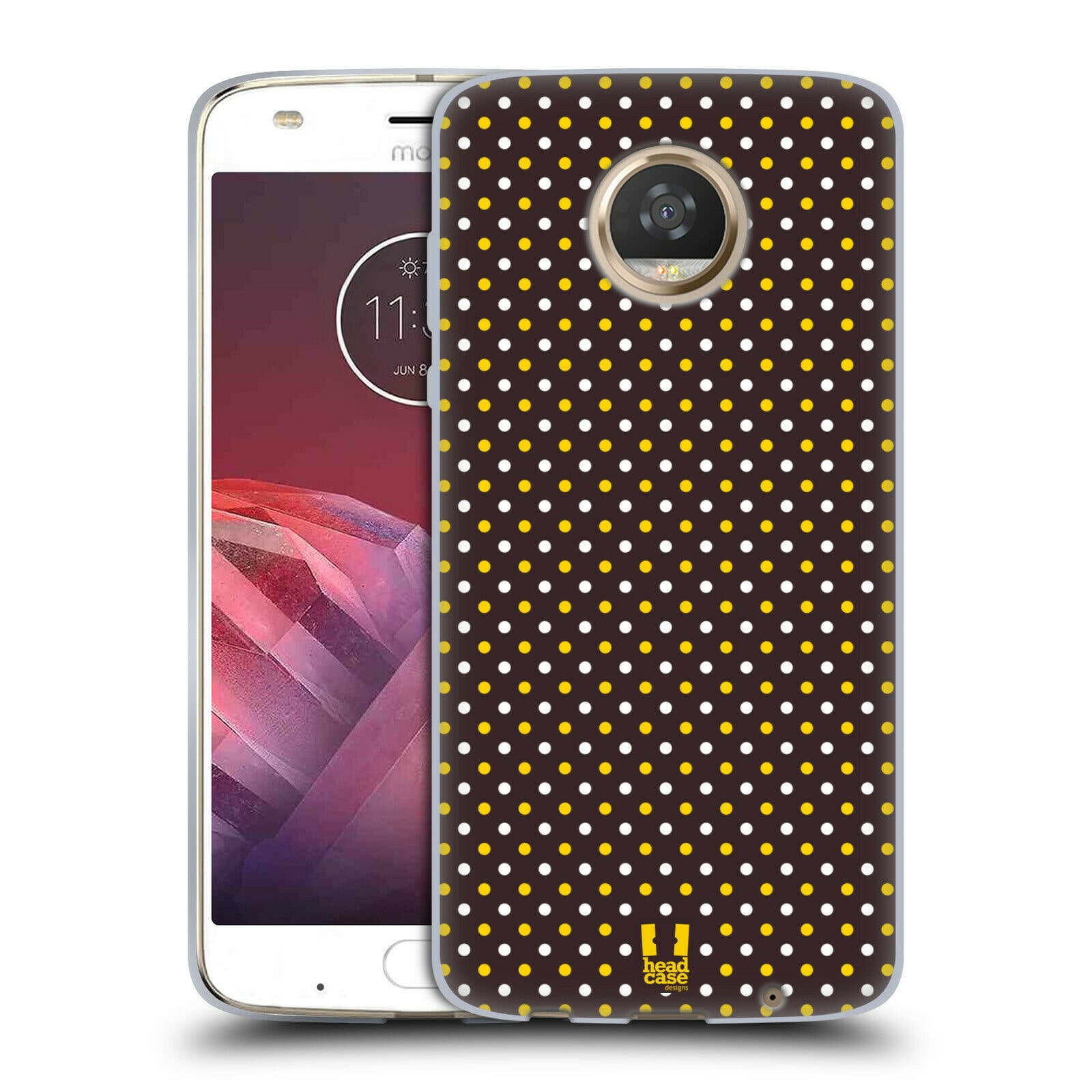 

HEAD CASE DESIGNS BUSY BEE PATTERNS GEL CASE FOR MOTOROLA PHONES