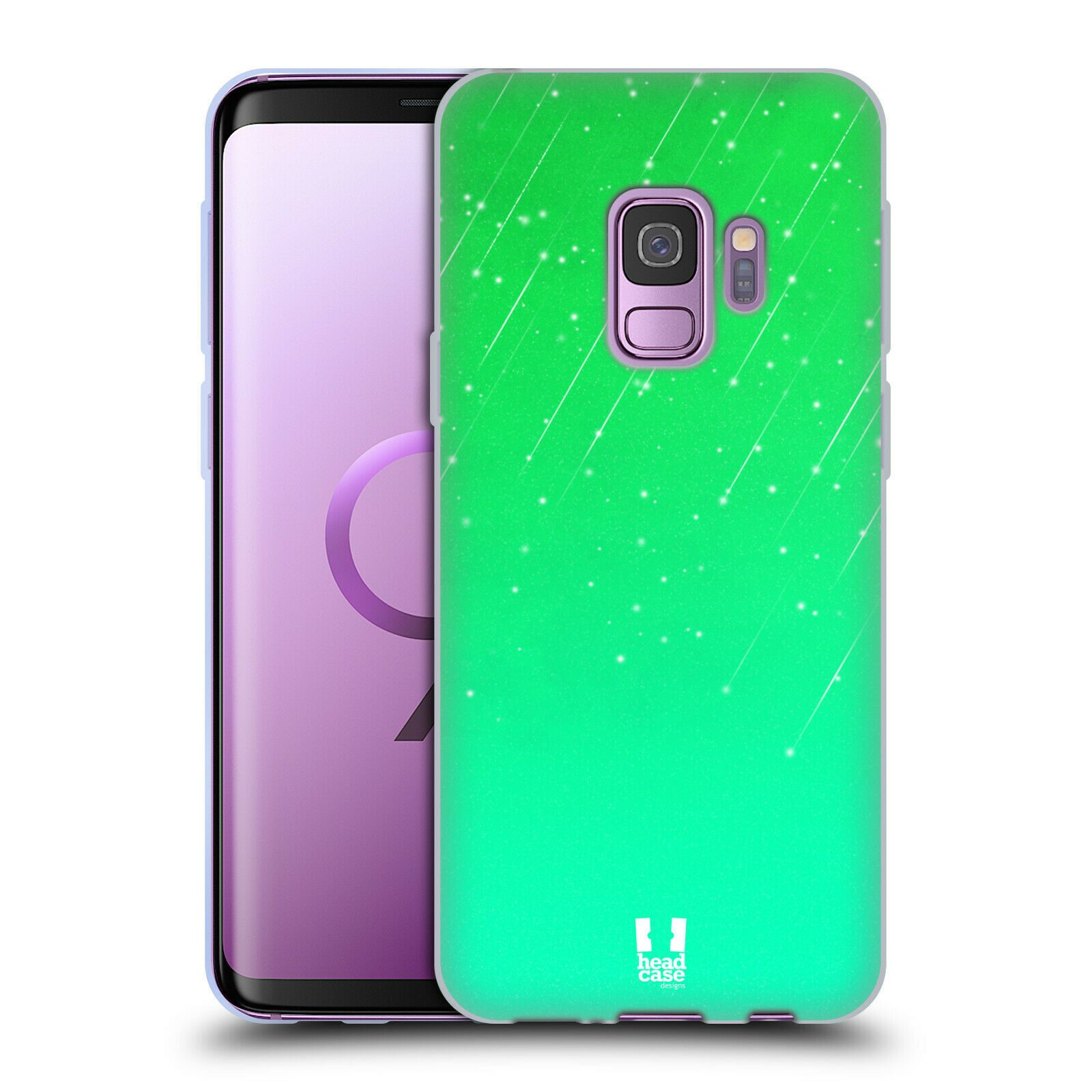 

HEAD CASE DESIGNS NEON RAIN OMBRE GEL CASE FOR SAMSUNG PHONES 1