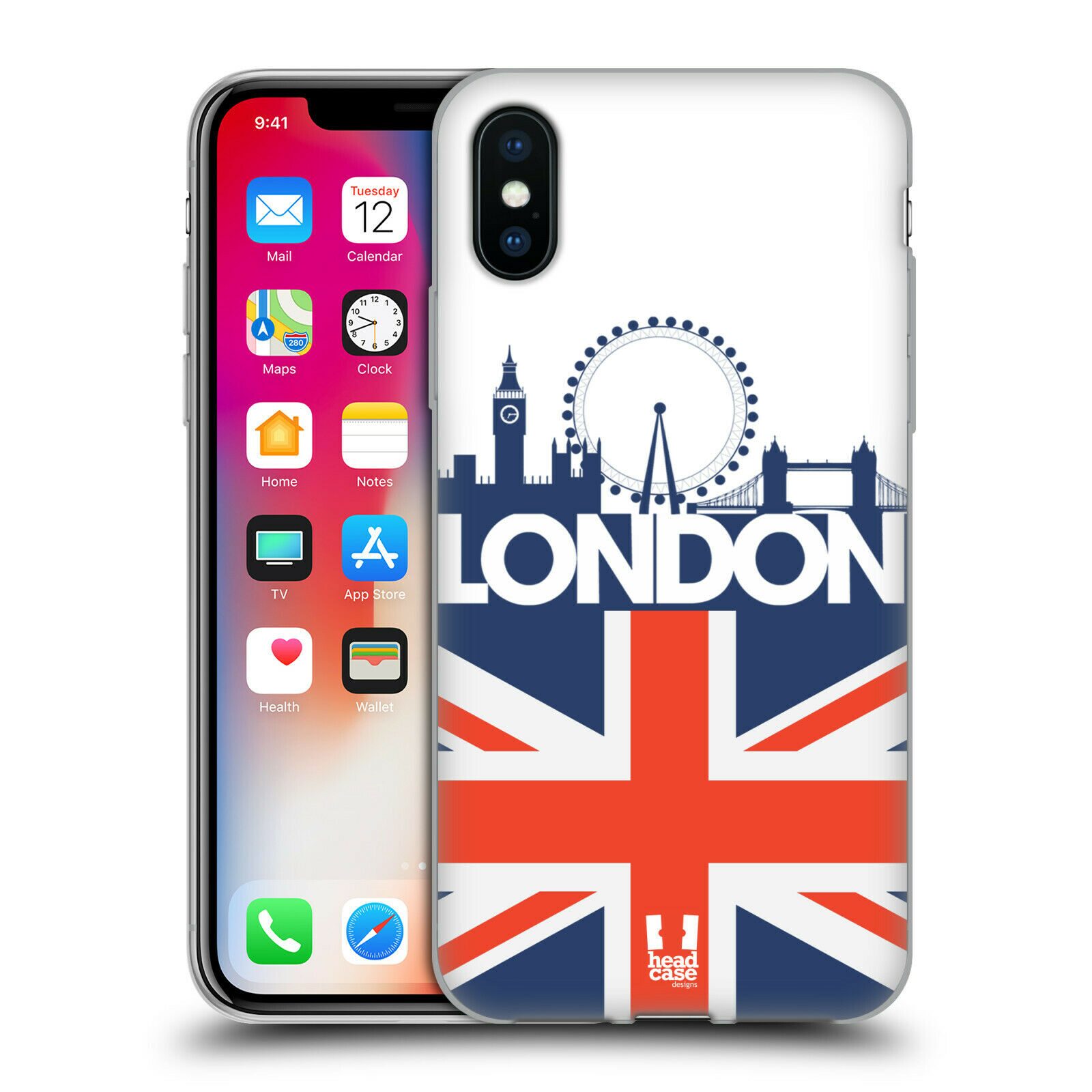 

HEAD CASE DESIGNS LONDON CITYSCAPE SOFT GEL CASE FOR APPLE iPHONE PHONES