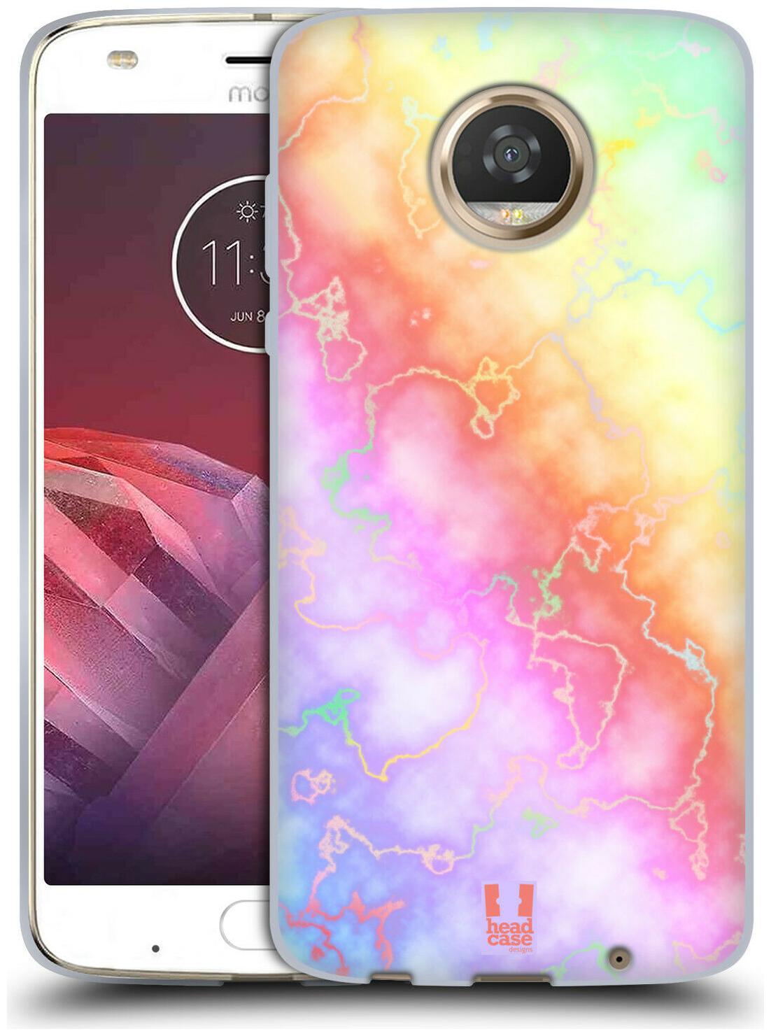 

HEAD CASE DESIGNS IRIDISCENT MARBLE SOFT GEL CASE FOR MOTOROLA PHONES
