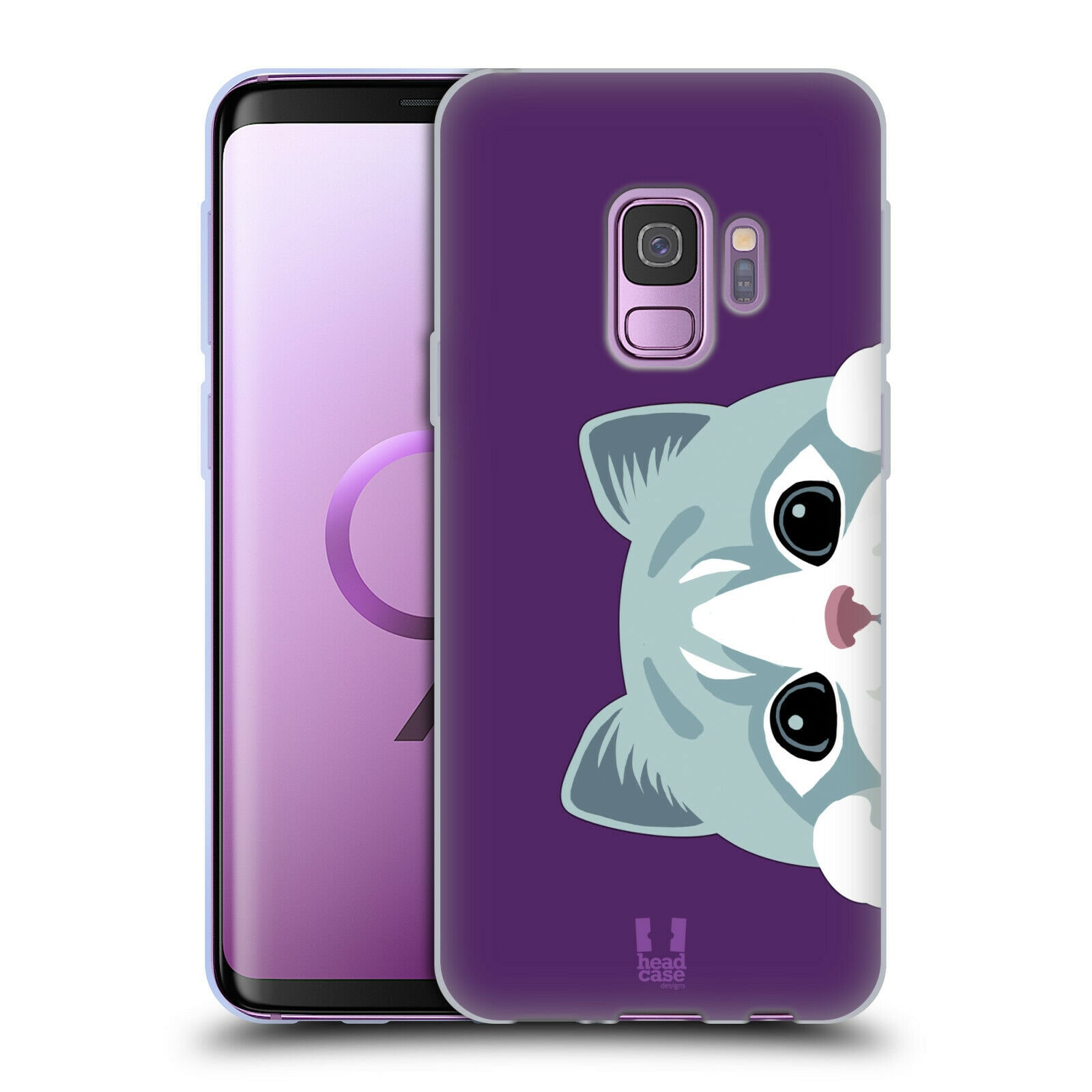 

HEAD CASE DESIGNS PEEKING ANIMALS GEL CASE FOR SAMSUNG PHONES 1