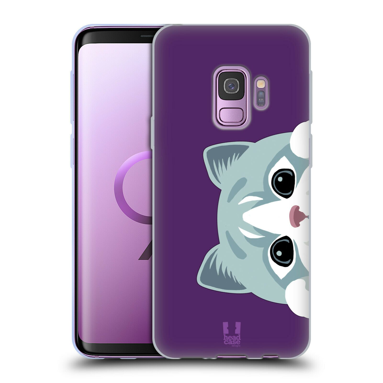 

HEAD CASE DESIGNS PEEKING ANIMALS GEL CASE FOR SAMSUNG PHONES 1