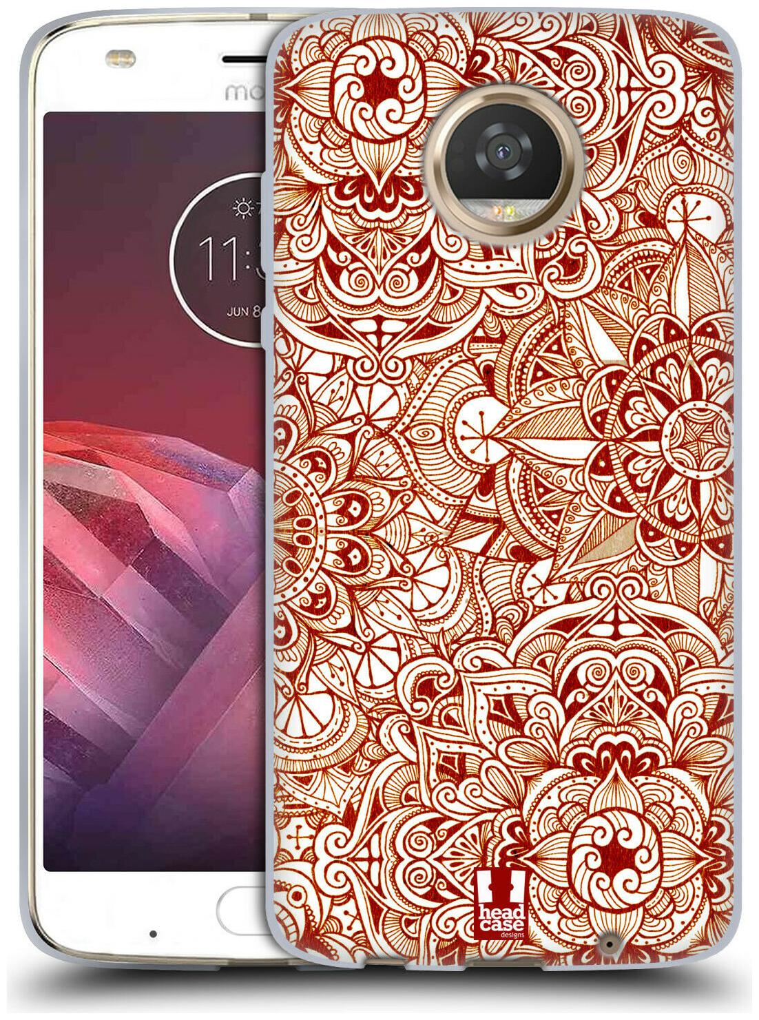 

HEAD CASE DESIGNS MANDALA DOODLES GEL CASE FOR MOTOROLA PHONES