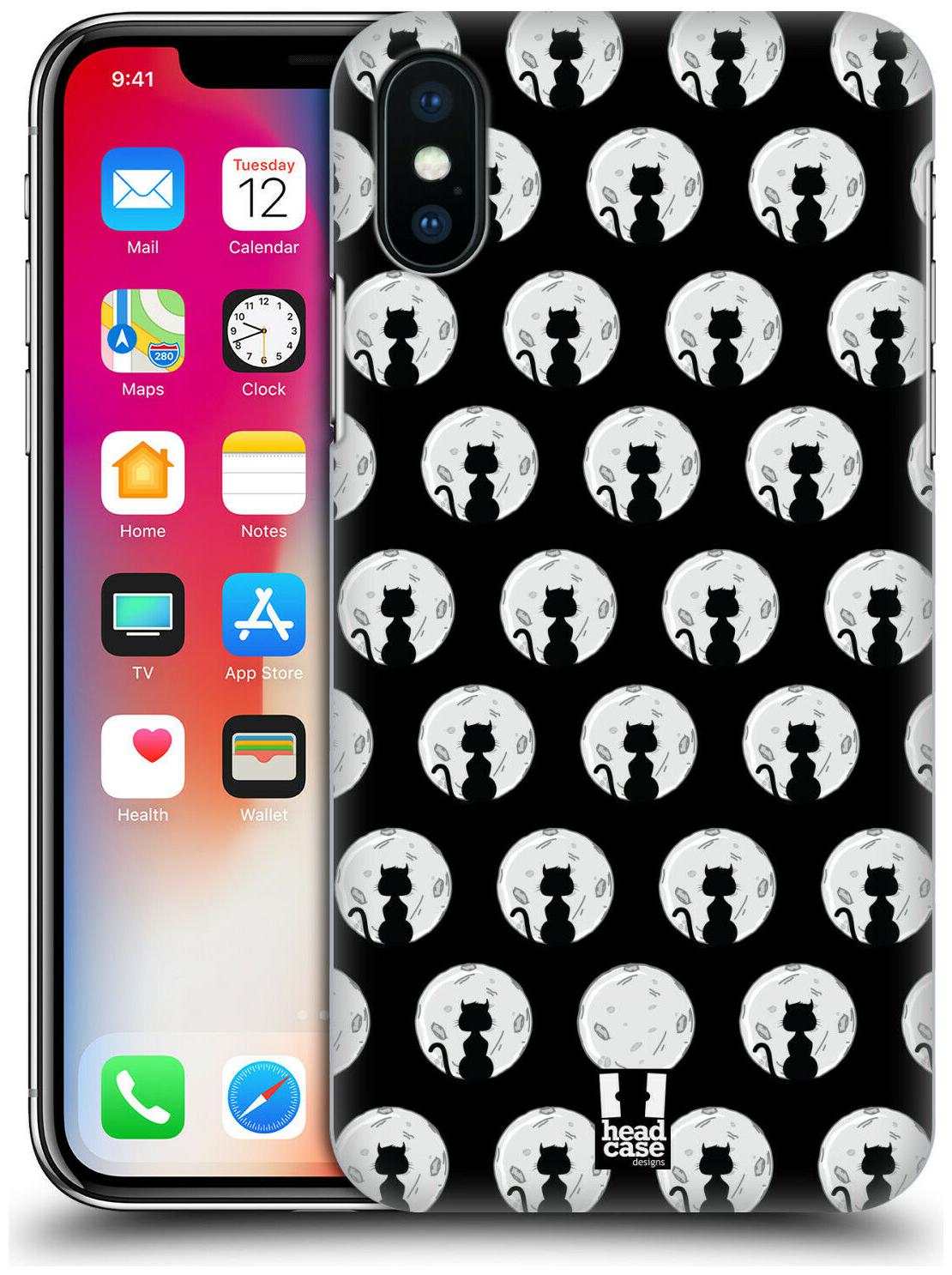 

HEAD CASE DESIGNS CAT AND MOON CASE FOR APPLE iPHONE PHONES