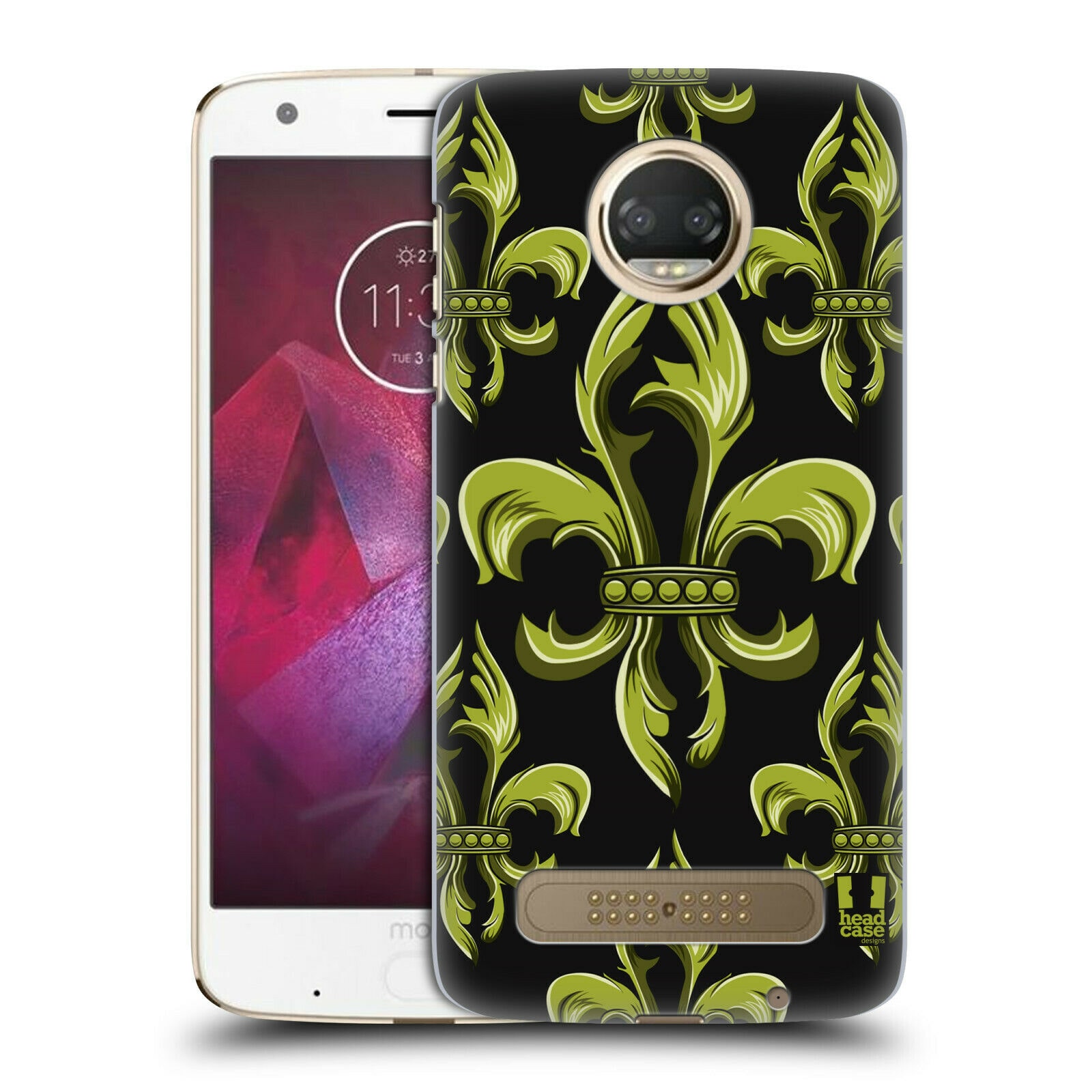 

HEAD CASE DESIGNS FLEUR DE LIS COLLECTION HARD BACK CASE FOR MOTOROLA PHONES 1