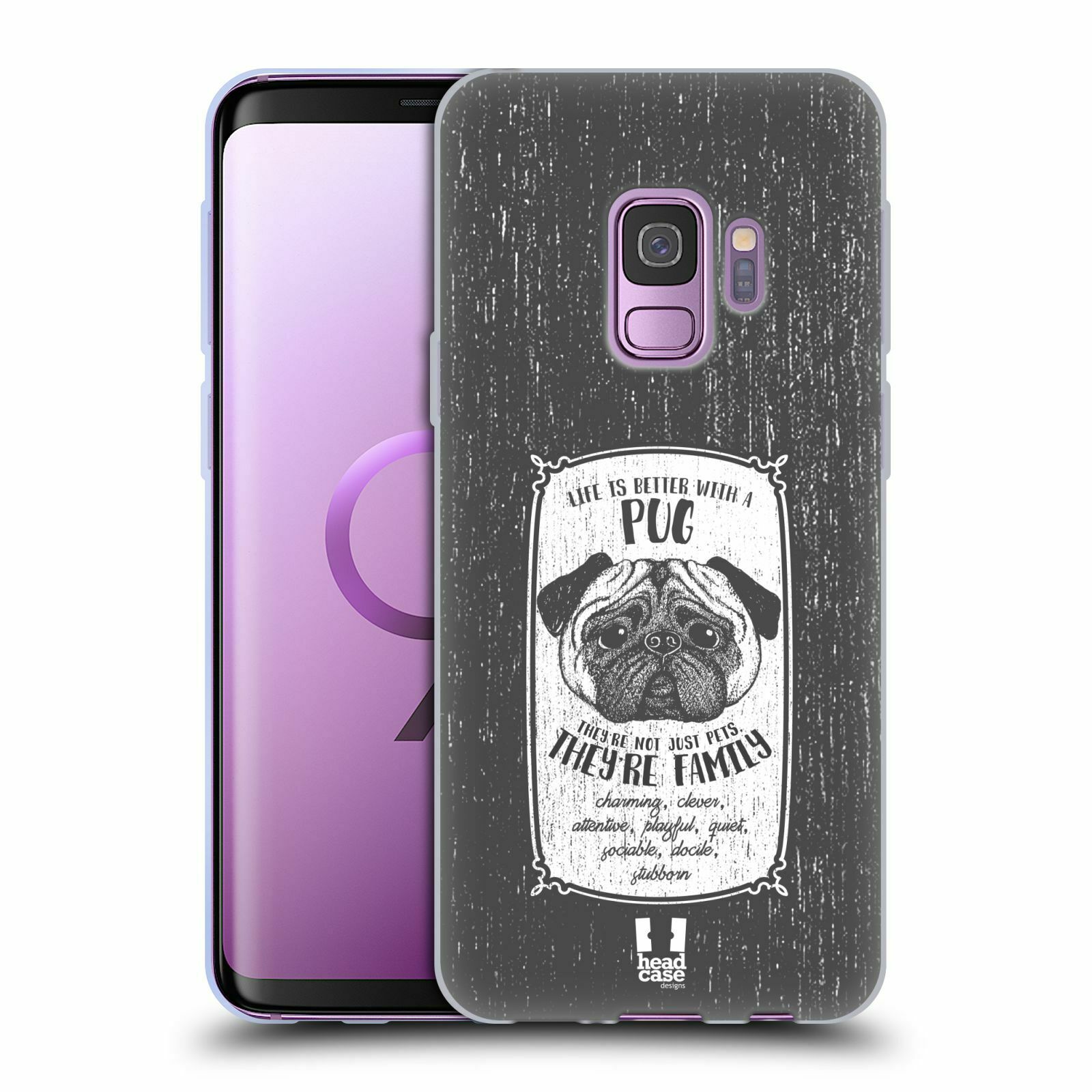 

HEAD CASE DESIGNS HAND-DRAWN DOG BREEDS GEL CASE FOR SAMSUNG PHONES 1