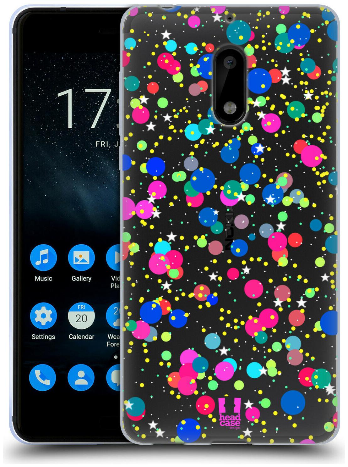 

HEAD CASE DESIGNS CONFETTI GEL CASE FOR NOKIA PHONES 1