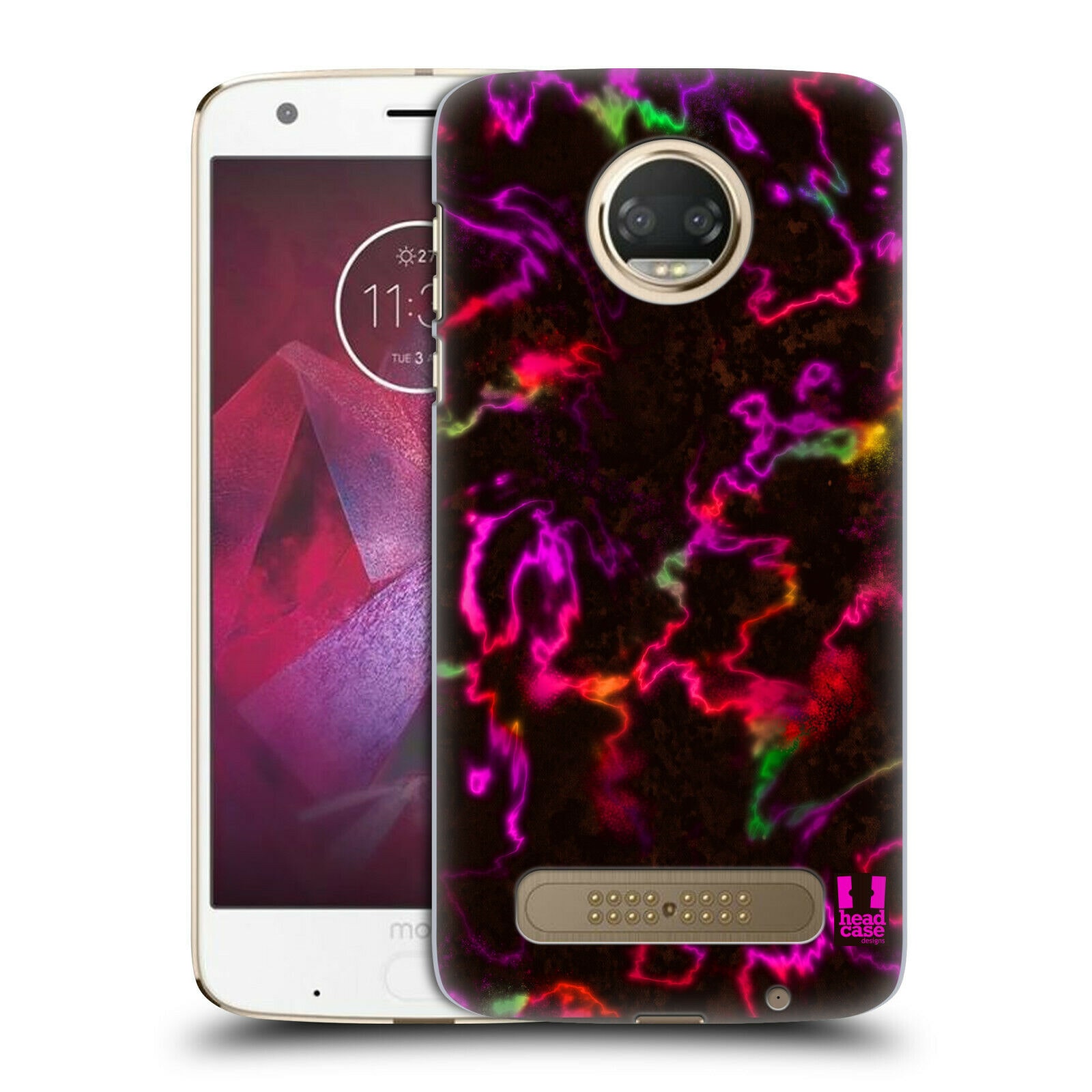 

HEAD CASE DESIGNS IRIDISCENT MARBLE HARD BACK CASE FOR MOTOROLA PHONES 1