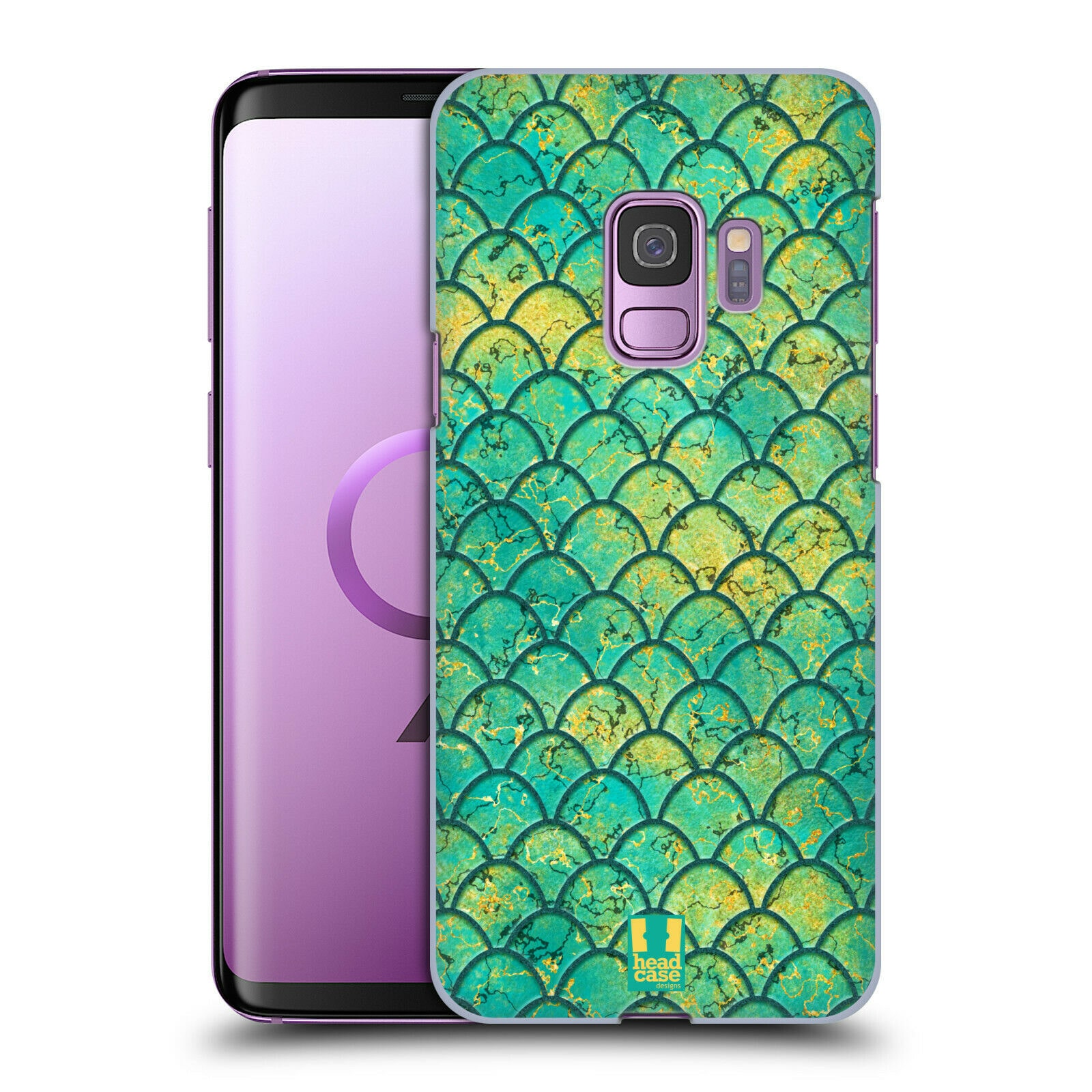 

HEAD CASE DESIGNS MERMAID SCALES 2 HARD BACK CASE FOR SAMSUNG PHONES 1