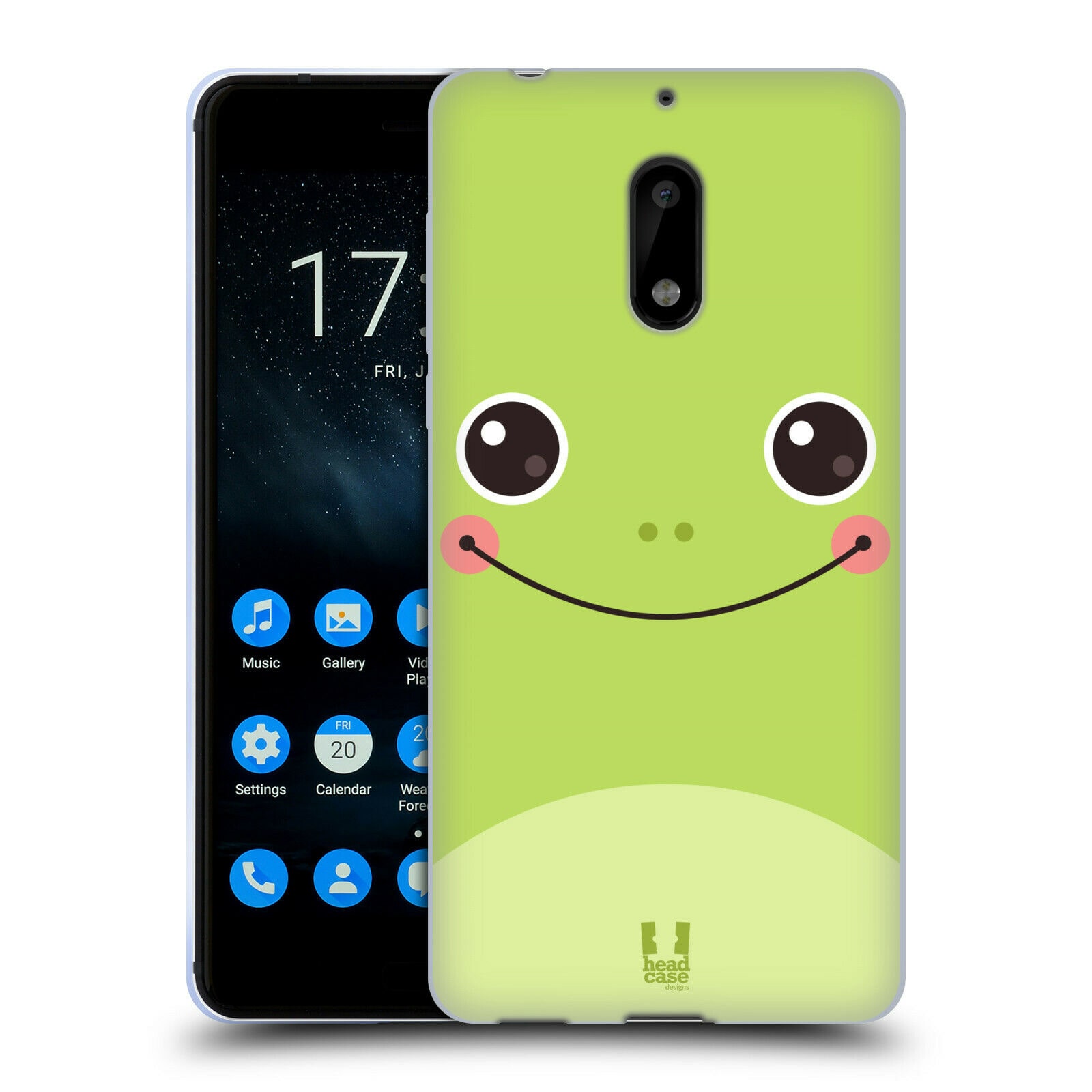 

HEAD CASE DESIGNS CARTOON ANIMAL FACES 3 GEL CASE FOR NOKIA PHONES 1