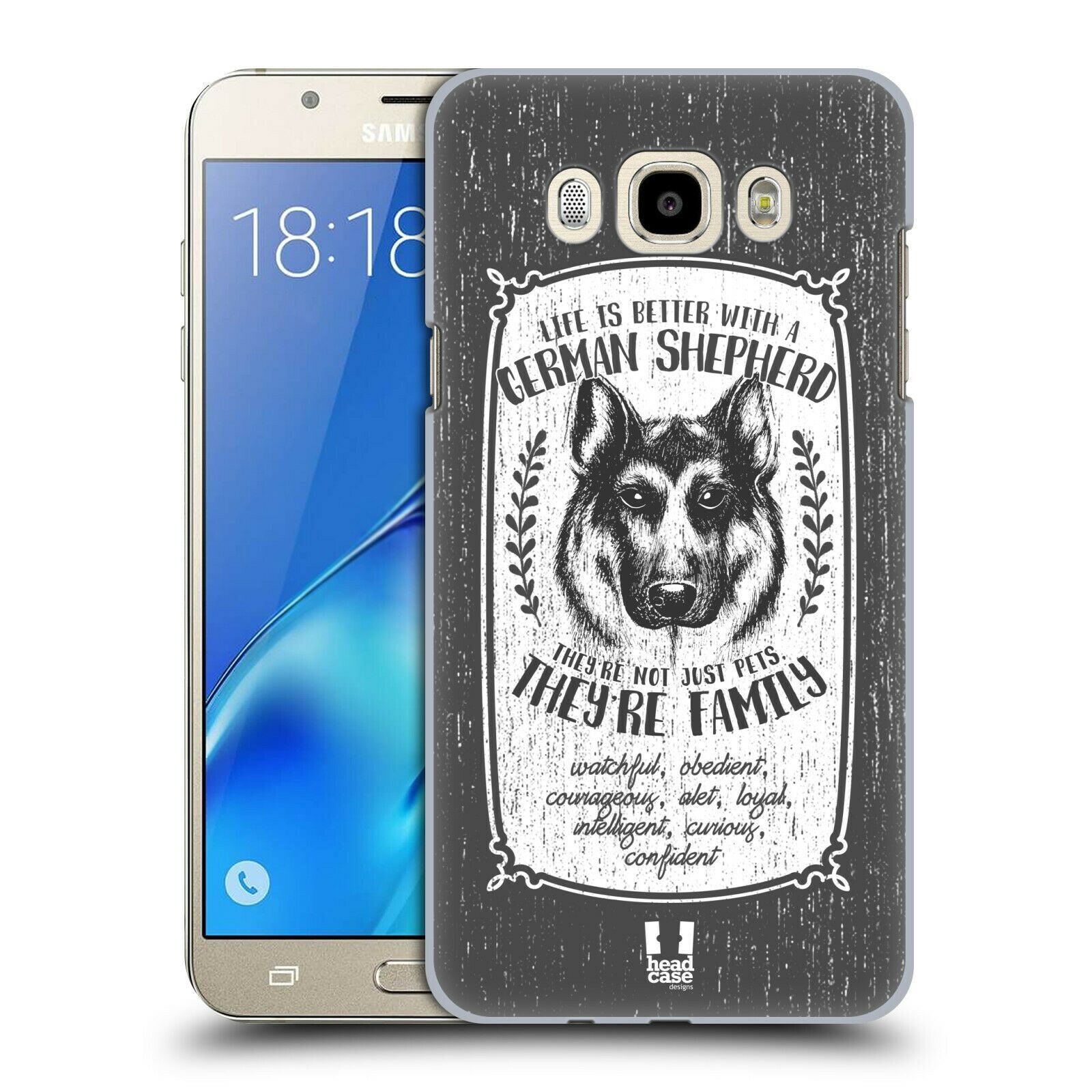 

HEAD CASE DESIGNS HAND-DRAWN DOG BREEDS BACK CASE FOR SAMSUNG PHONES 3