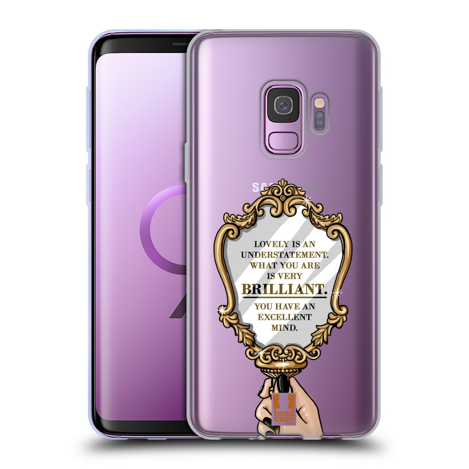 

HEAD CASE DESIGNS GOLD QUEENS SOFT GEL CASE FOR SAMSUNG PHONES 1