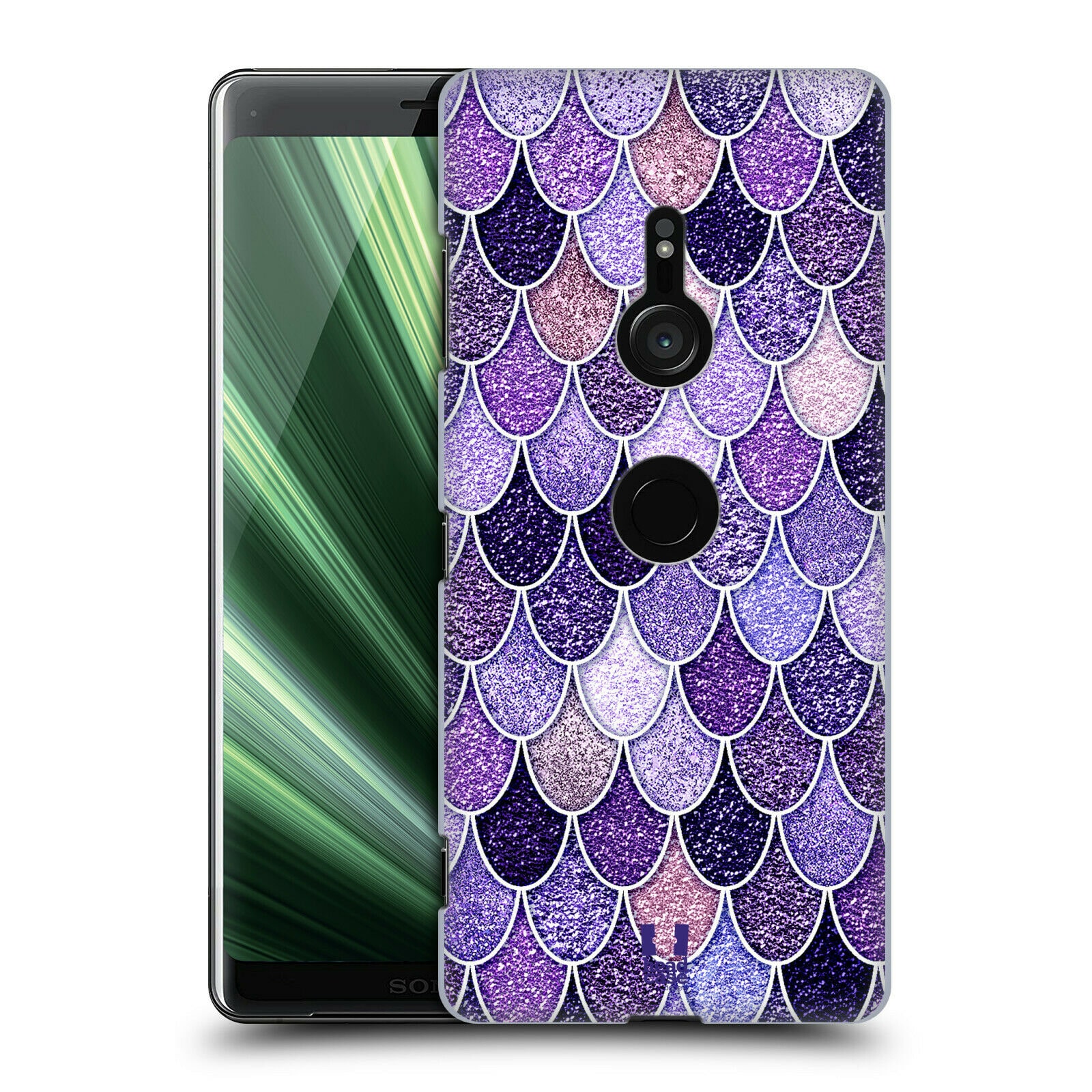 

HEAD CASE DESIGNS MERMAID SCALES PATTERNS HARD BACK CASE FOR SONY PHONES 1