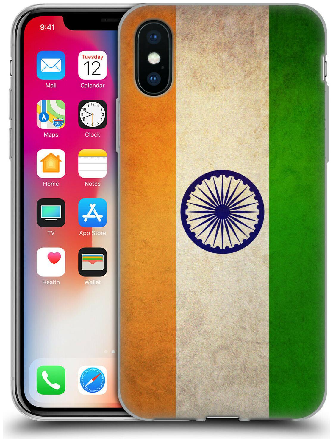 

HEAD CASE DESIGNS VINTAGE FLAGS SOFT GEL CASE FOR APPLE iPHONE PHONES