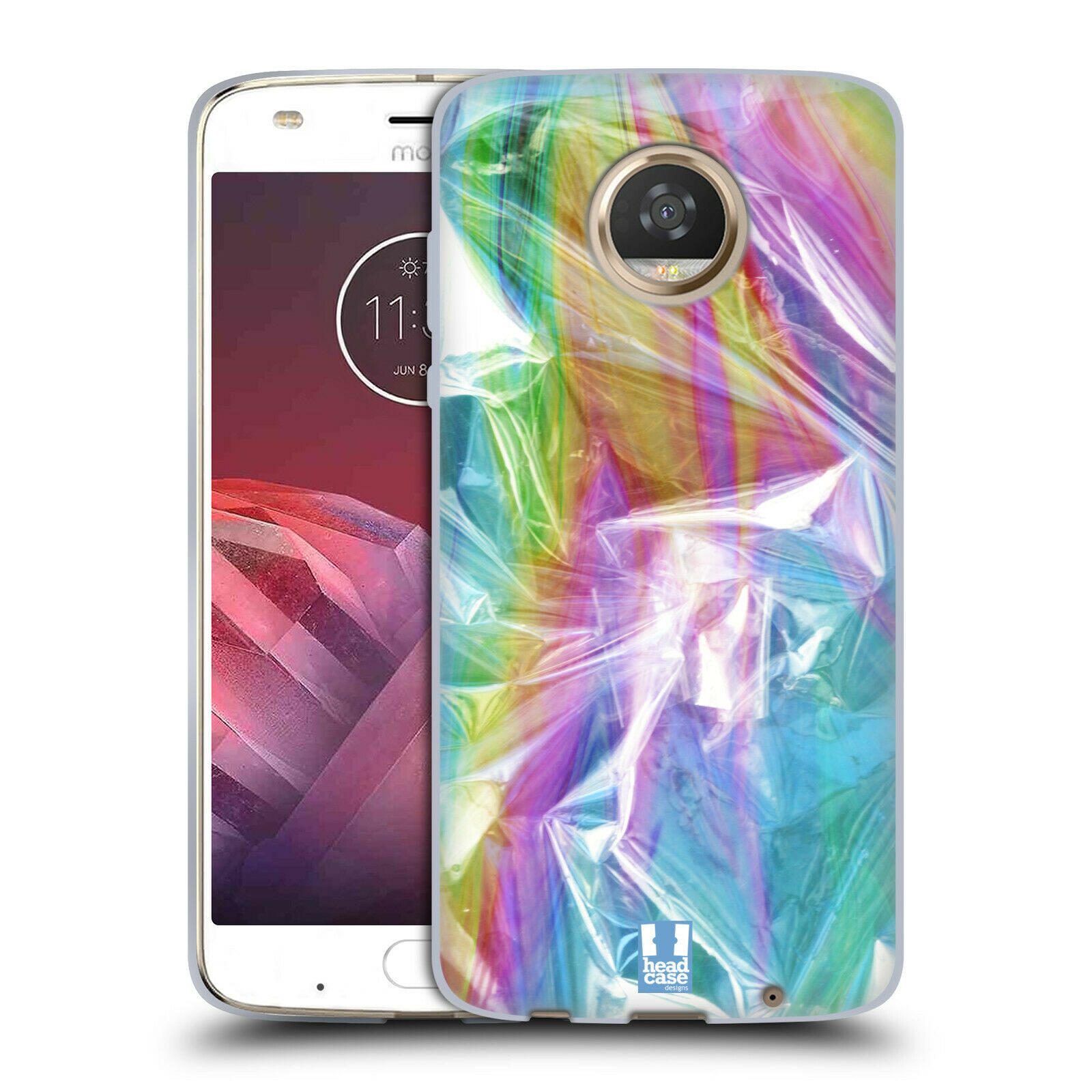 

HEAD CASE DESIGNS OIL SLICK PRINTS SOFT GEL CASE FOR MOTOROLA PHONES