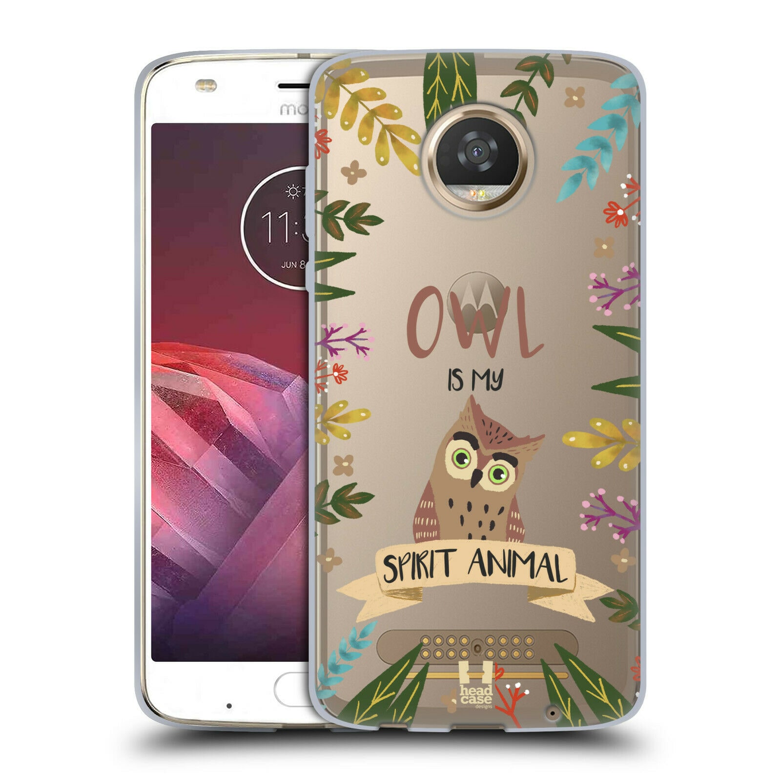 

HEAD CASE DESIGNS SPIRIT ANIMAL ILLUSTRATIONS SOFT GEL CASE FOR MOTOROLA PHONES