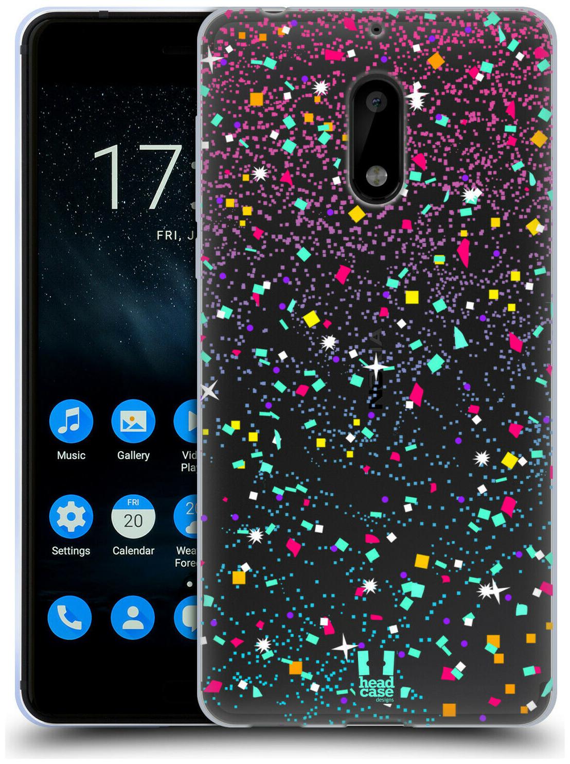 

HEAD CASE DESIGNS CONFETTI GEL CASE FOR NOKIA PHONES 1