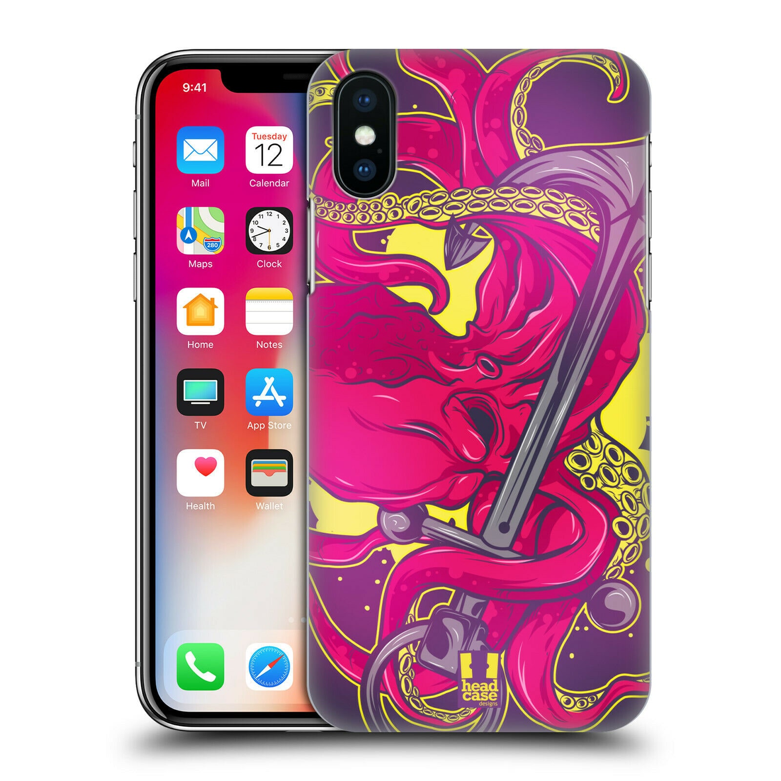 

HEAD CASE DESIGNS SEA MONSTERS HARD BACK CASE FOR APPLE iPHONE PHONES