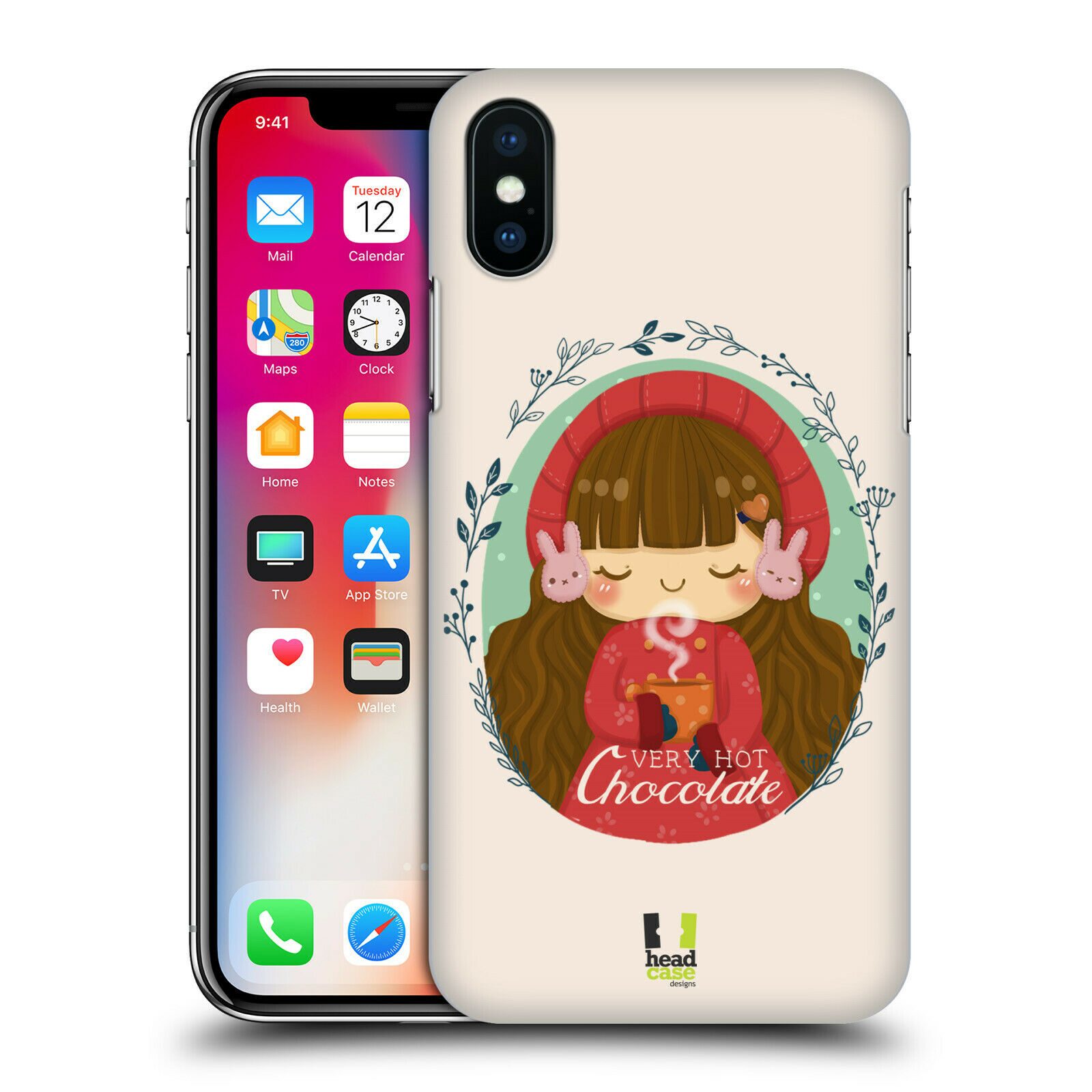 

HEAD CASE DESIGNS WARMTH OF WINTER HARD BACK CASE FOR APPLE iPHONE PHONES