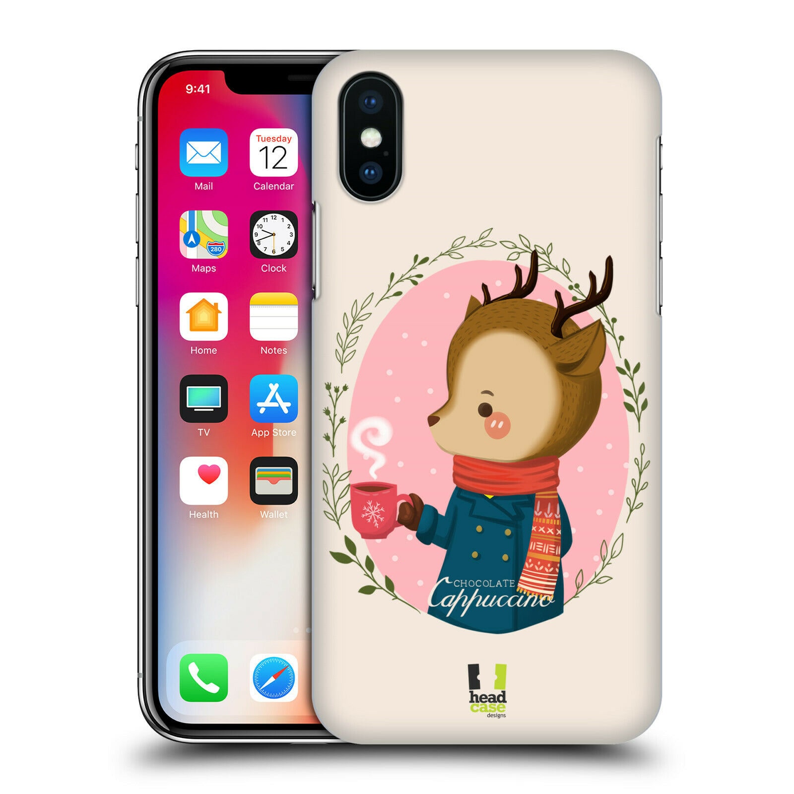 

HEAD CASE DESIGNS WARMTH OF WINTER HARD BACK CASE FOR APPLE iPHONE PHONES